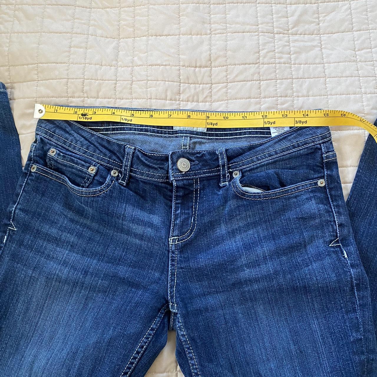 Aeropostale Women's Navy Jeans | Depop