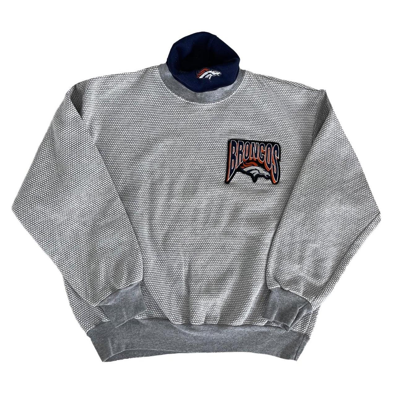 Denver Broncos Vintage Majestic Turtleneck Long Sleeve Mens -   India