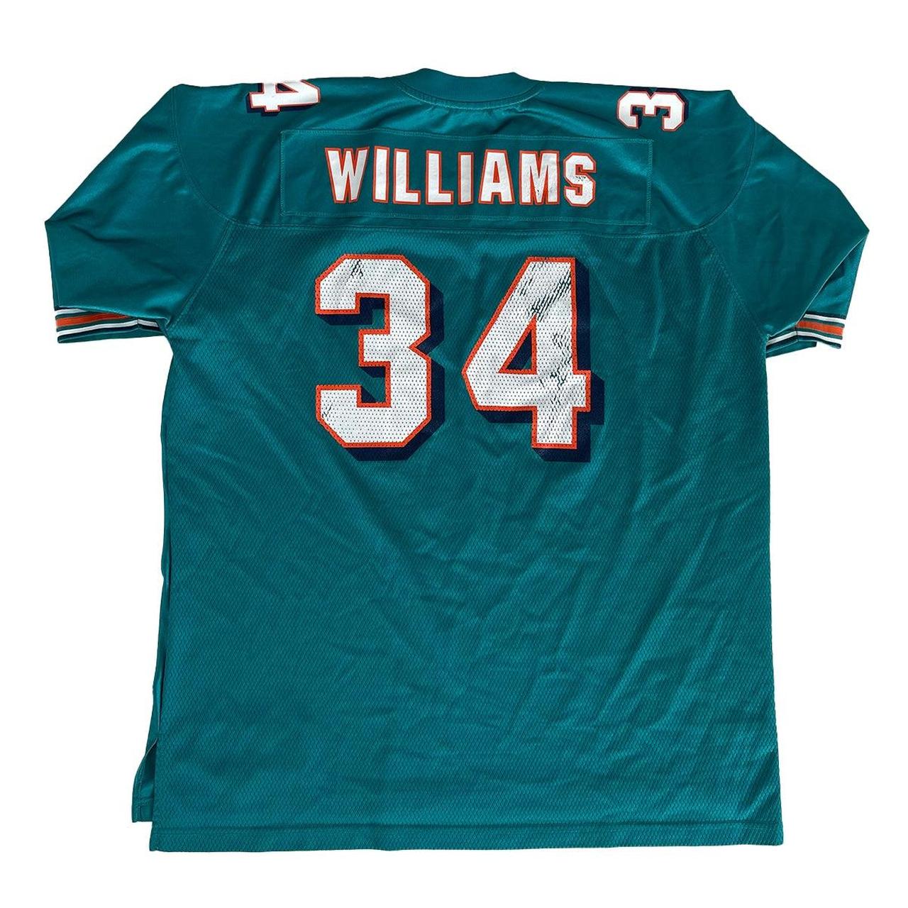 Reebok NFL R Williams 34 Miami Dolphins Jersey Men - Depop