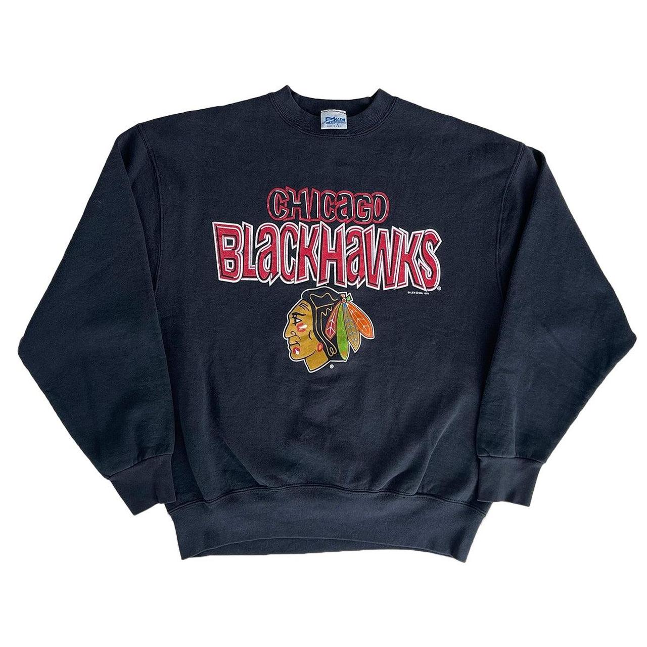 Vintage 1993 Chicago Blackhawks Sweater L 🔥 - - Depop