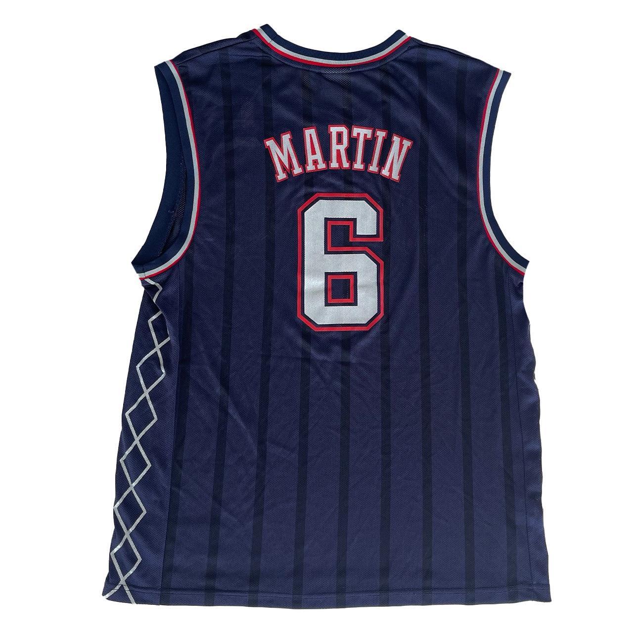 Vintage Reebok NBA New Jersey Nets Kenyon Martin Basketball Jersey
