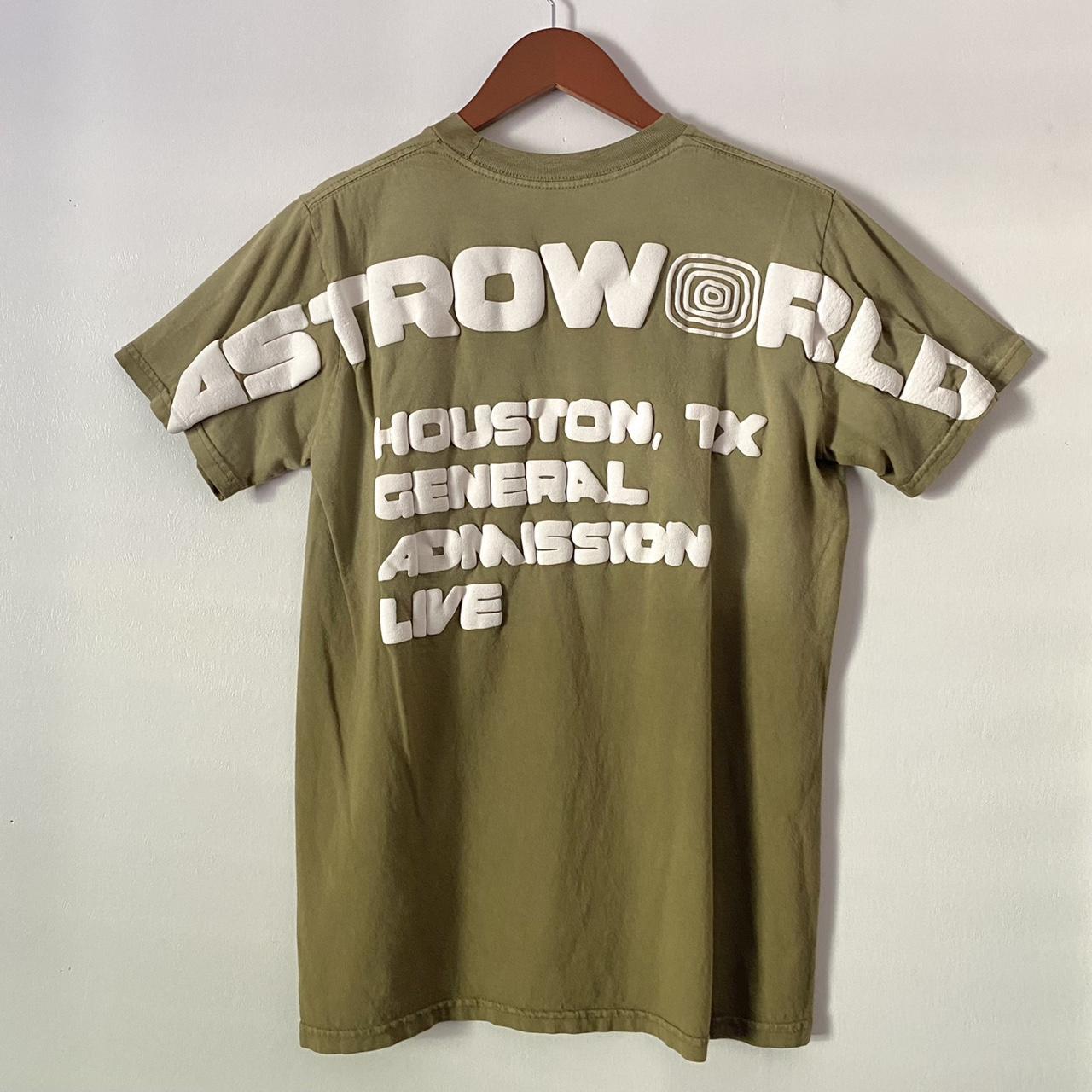 travis scott khaki tee