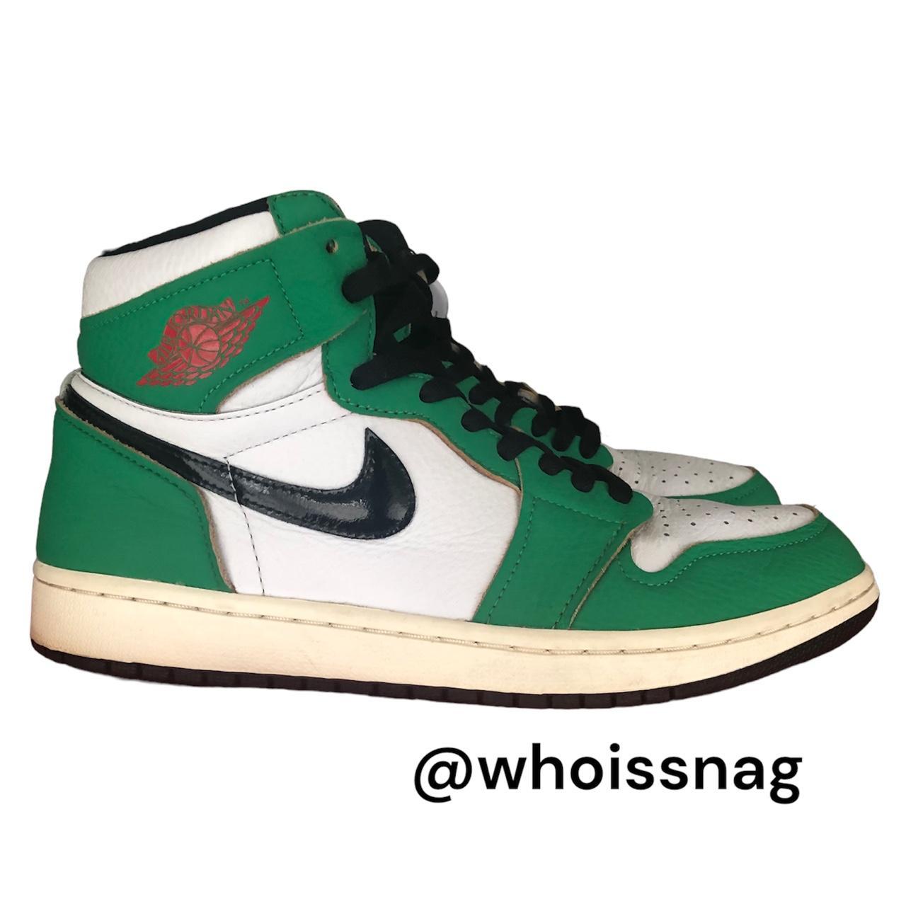 JORDAN 1 LUCKY GREEN Size UK 7.5 Lightly used with… - Depop