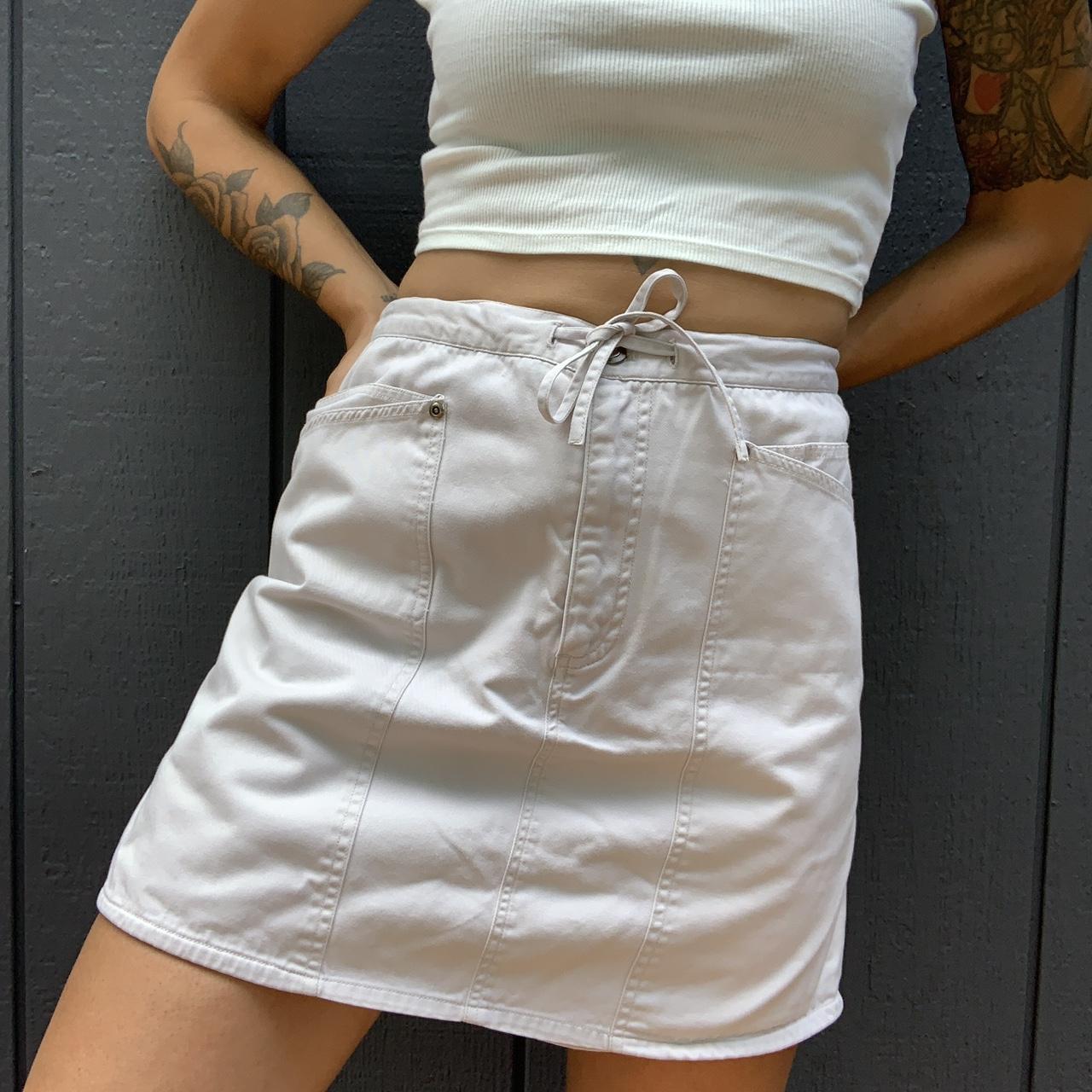 Drawstring skirt clearance 90s