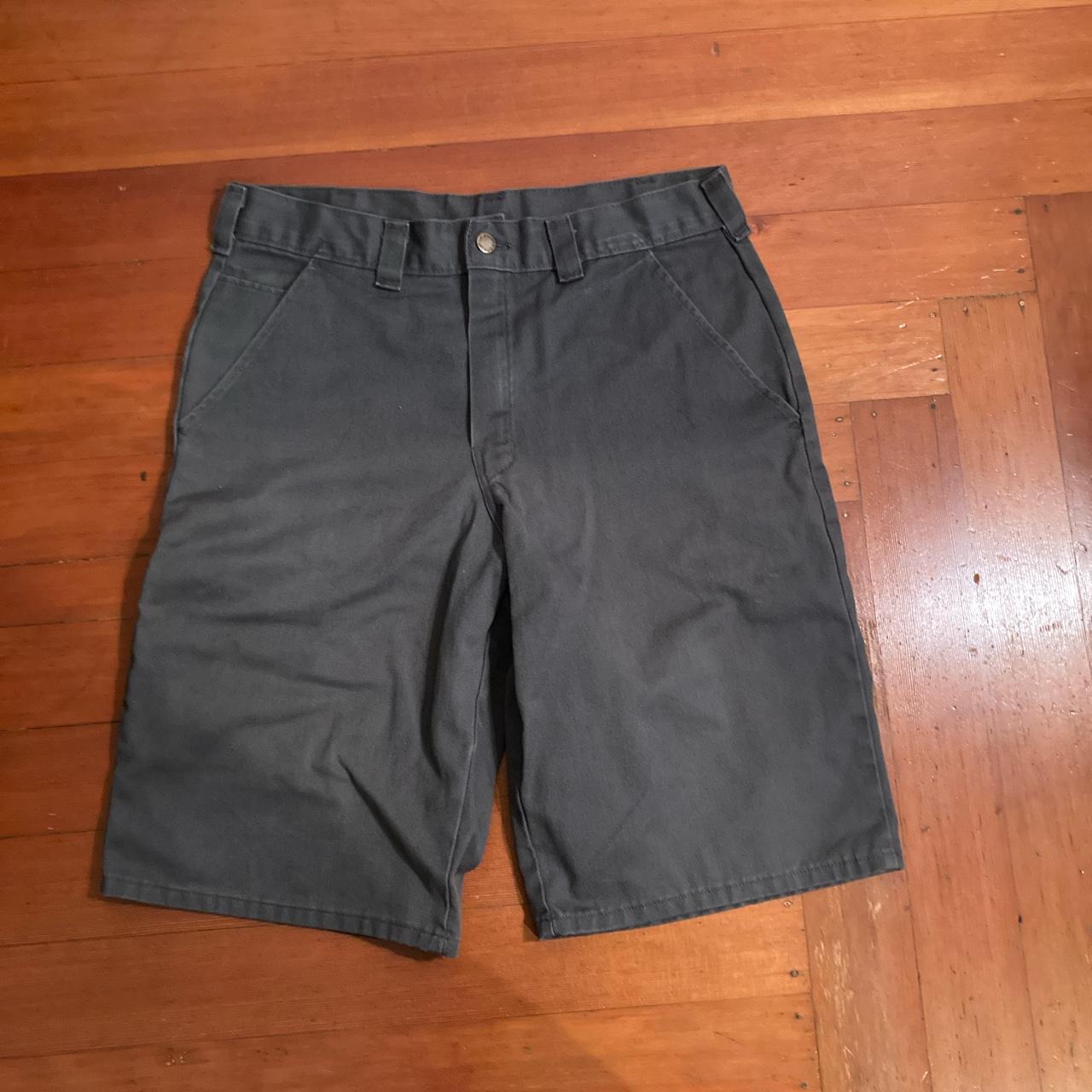 Dickies Men's Grey Shorts Depop