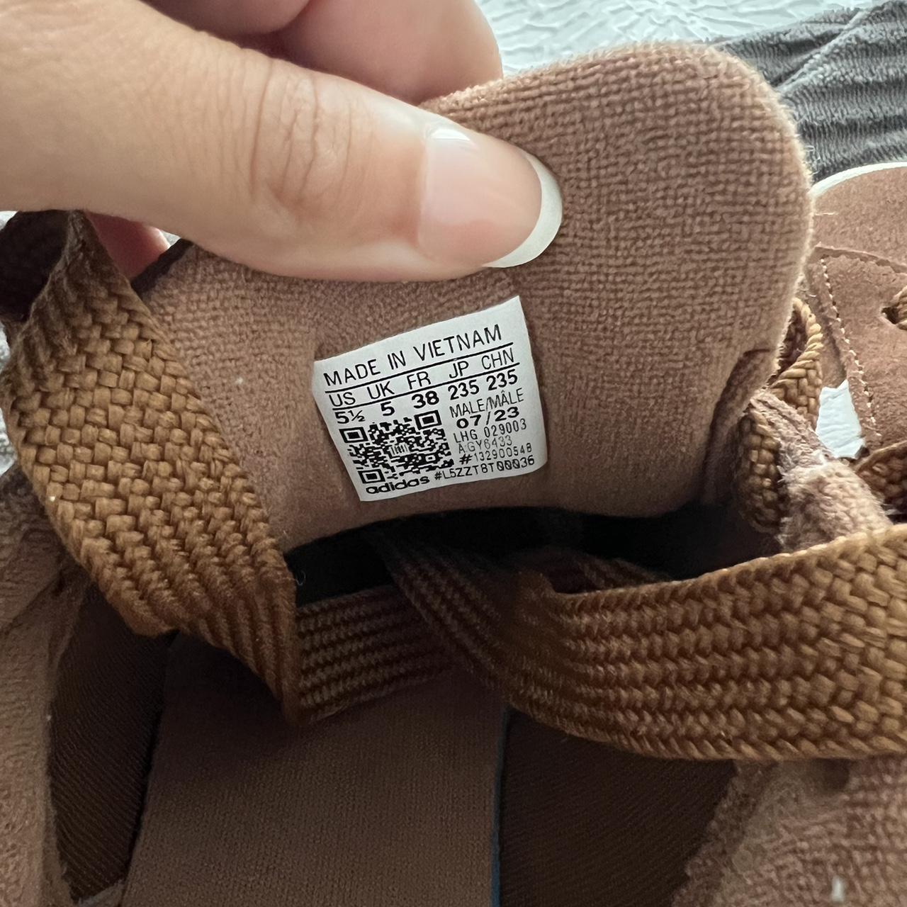 brown adidas campus 00s, bought and only wore one... - Depop