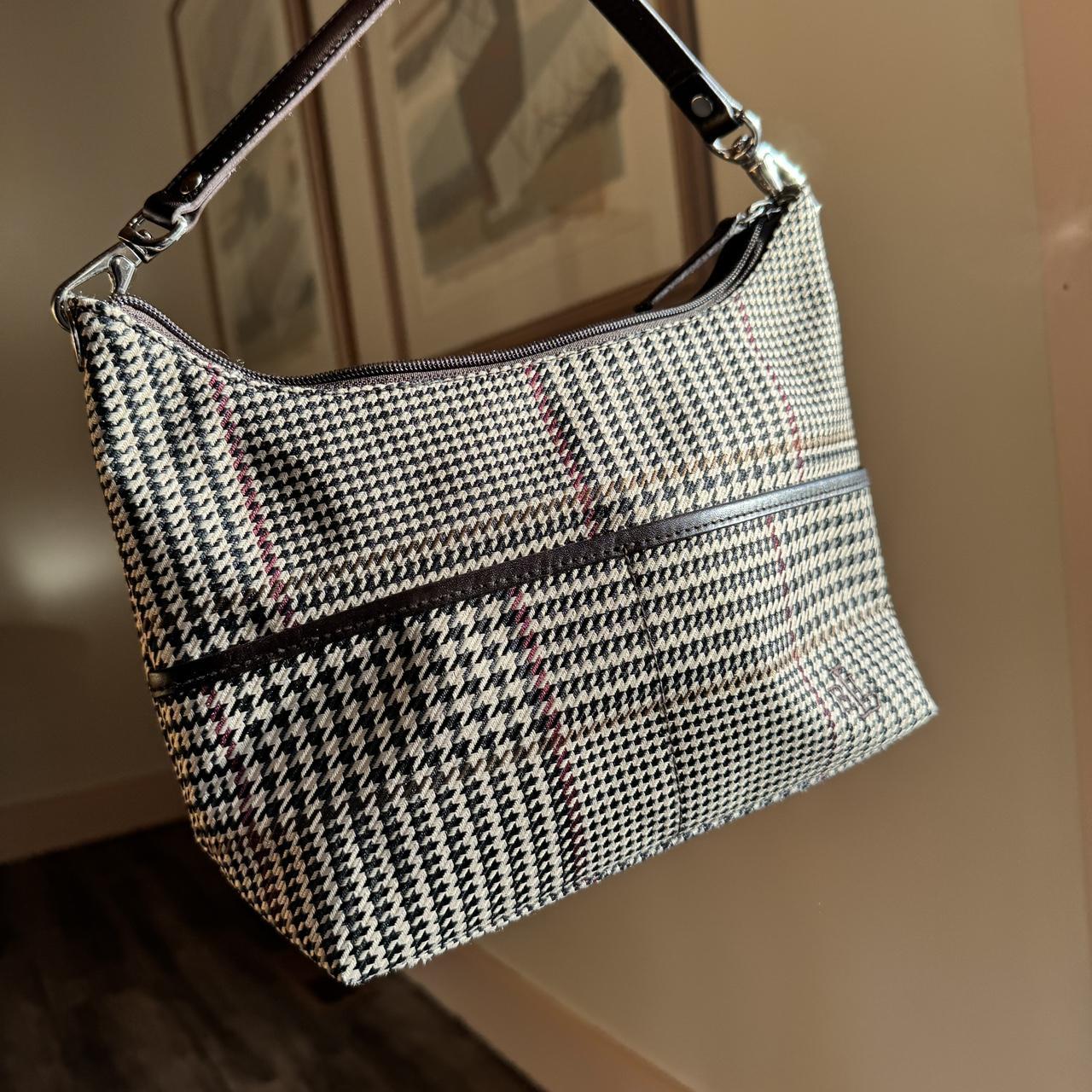 Ralph lauren houndstooth bag sale