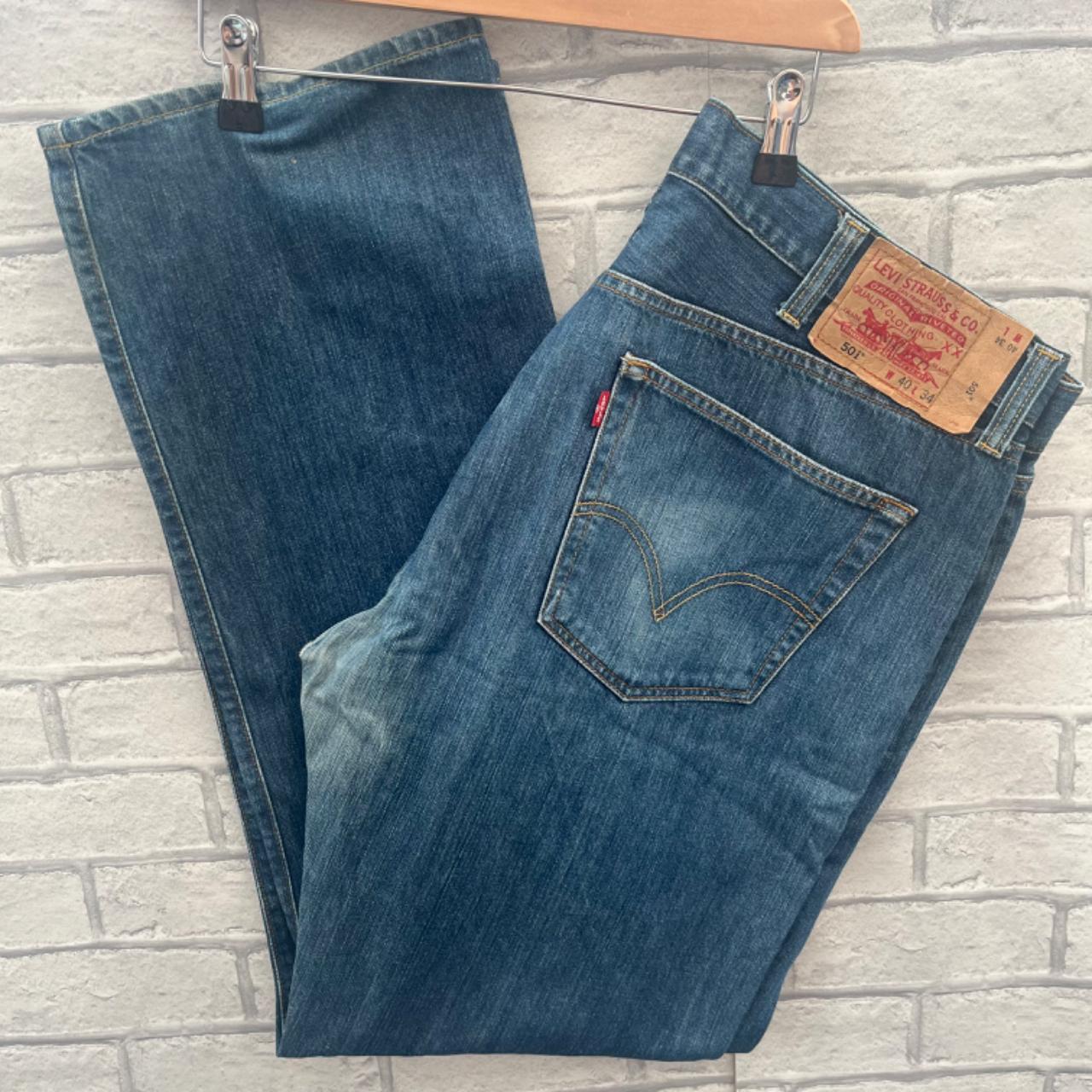 Levi's 501 Straight Leg Jeans - Waist 40