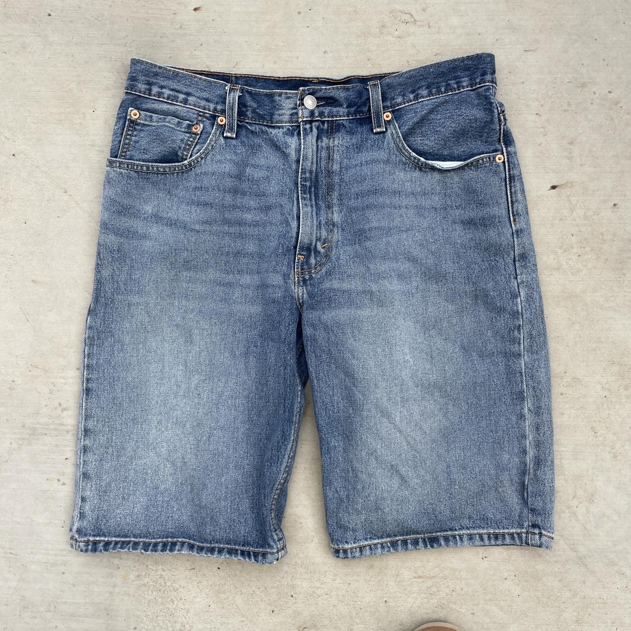 Levi's Men's Blue Shorts | Depop