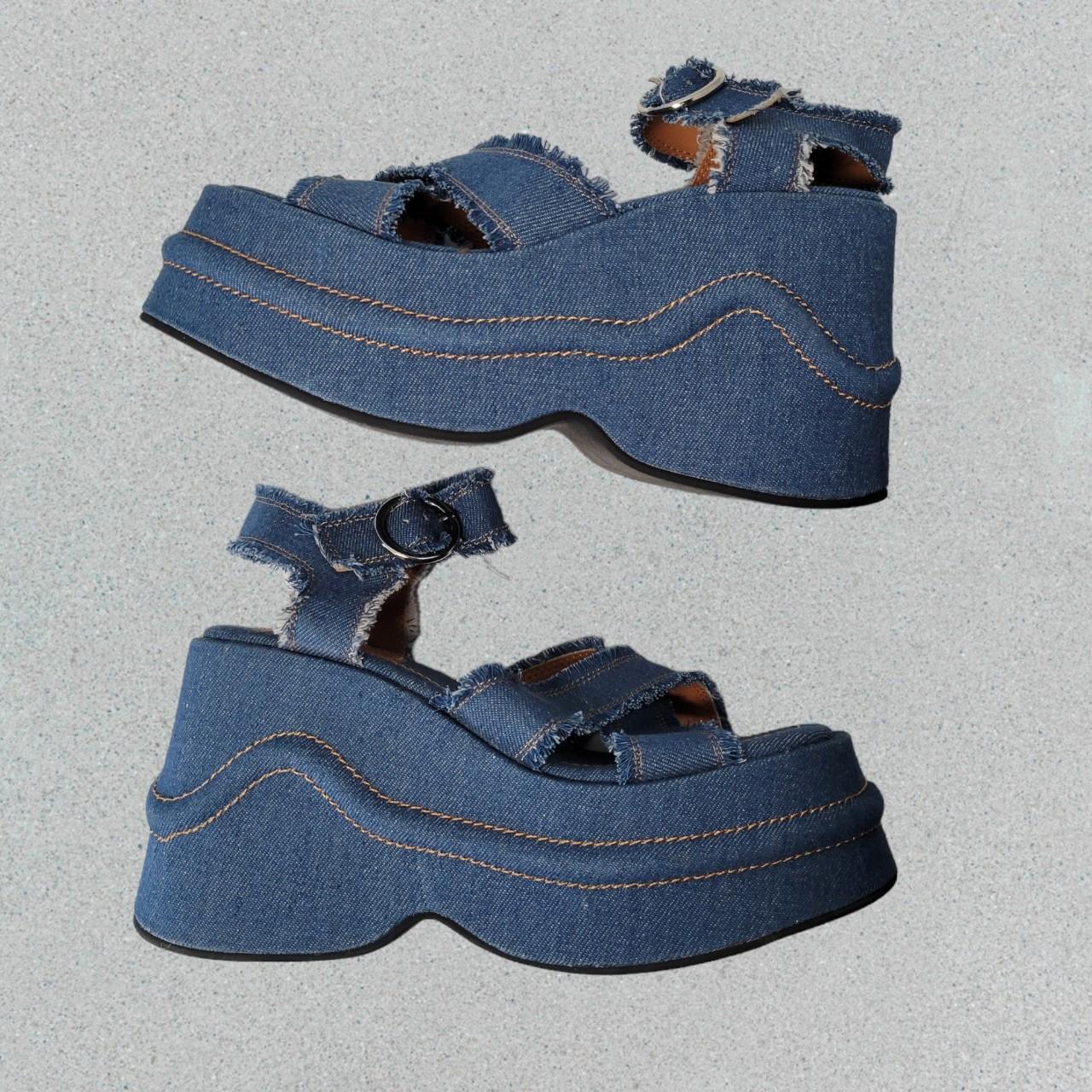 Delias sales platform sandals