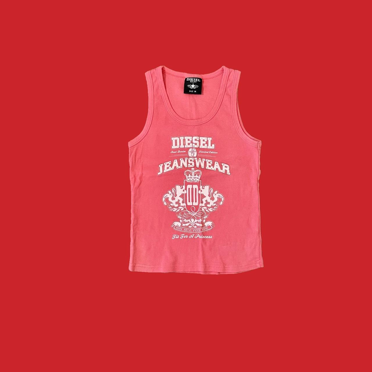 Diesel Women's Pink Vest 