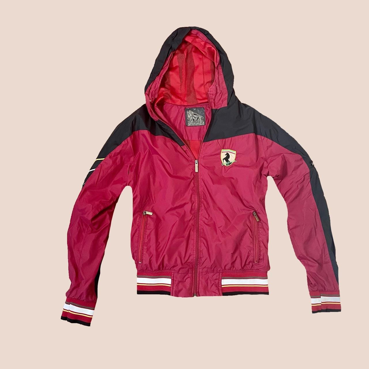 Ferrari red windbreaker outlet jacket