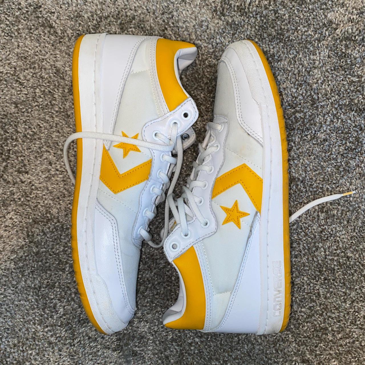 Converse Cons fast break pro Yellow white Size 8.5