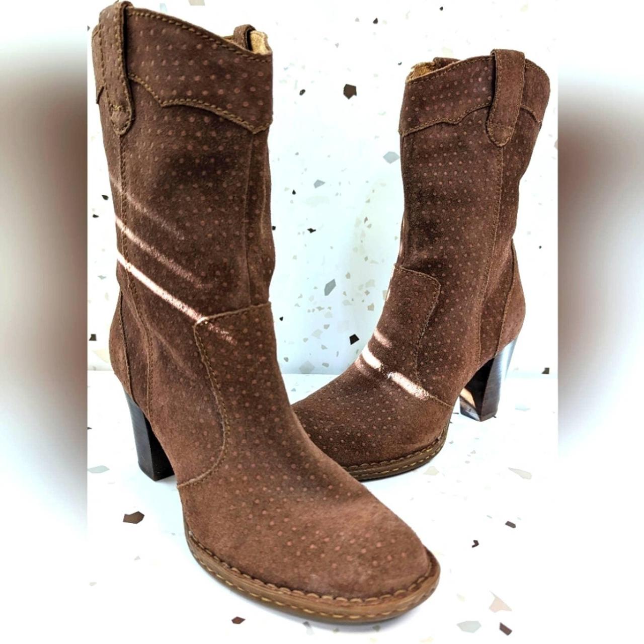 Born boots hot sale suede