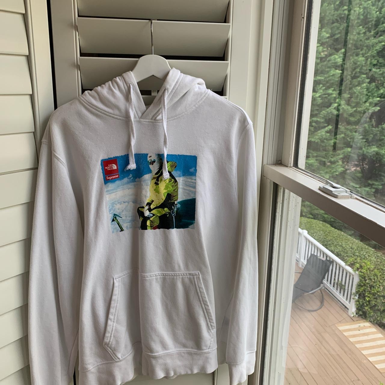 Supreme face hoodie on sale