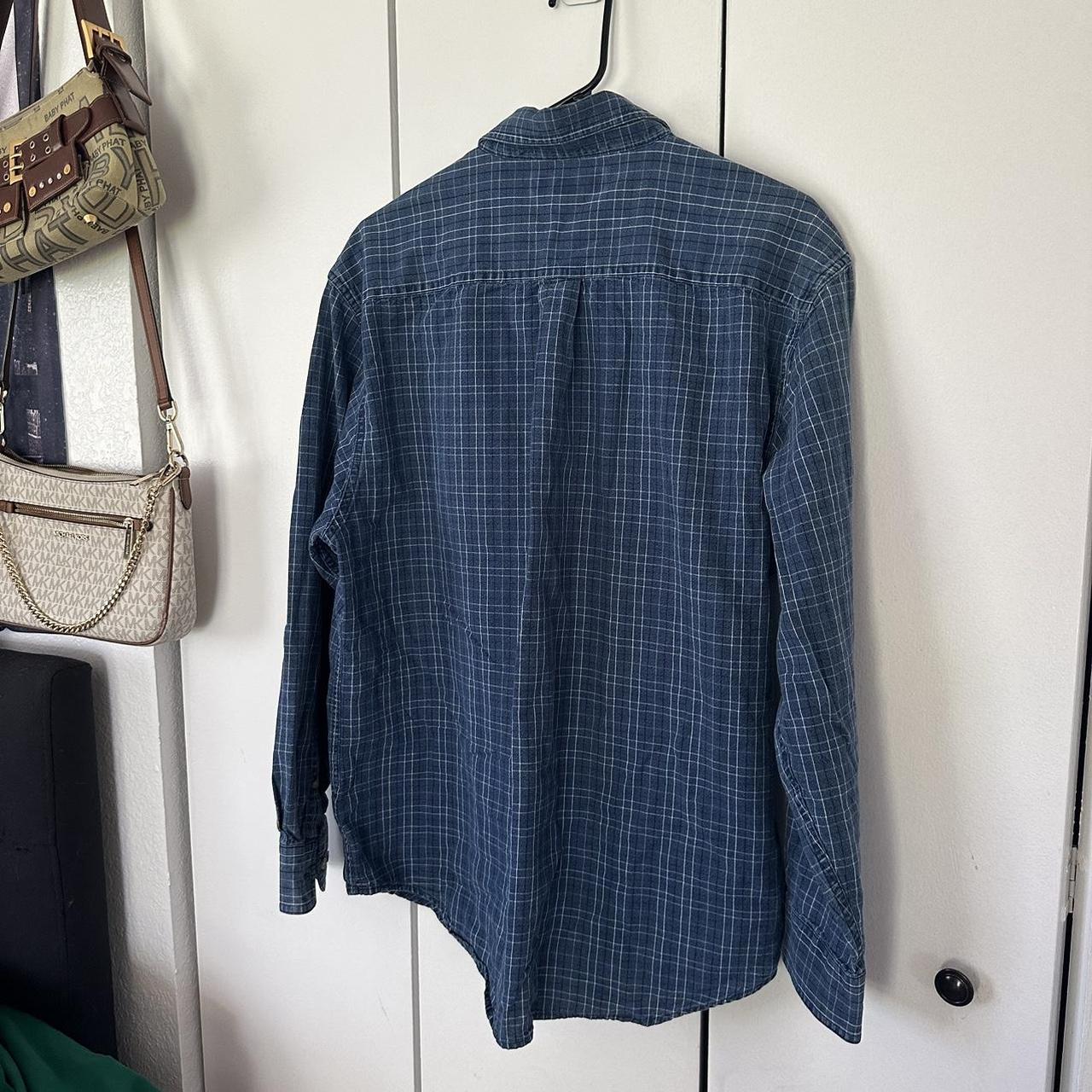 Mens Large Croft And Barrow Striped Button Up Depop