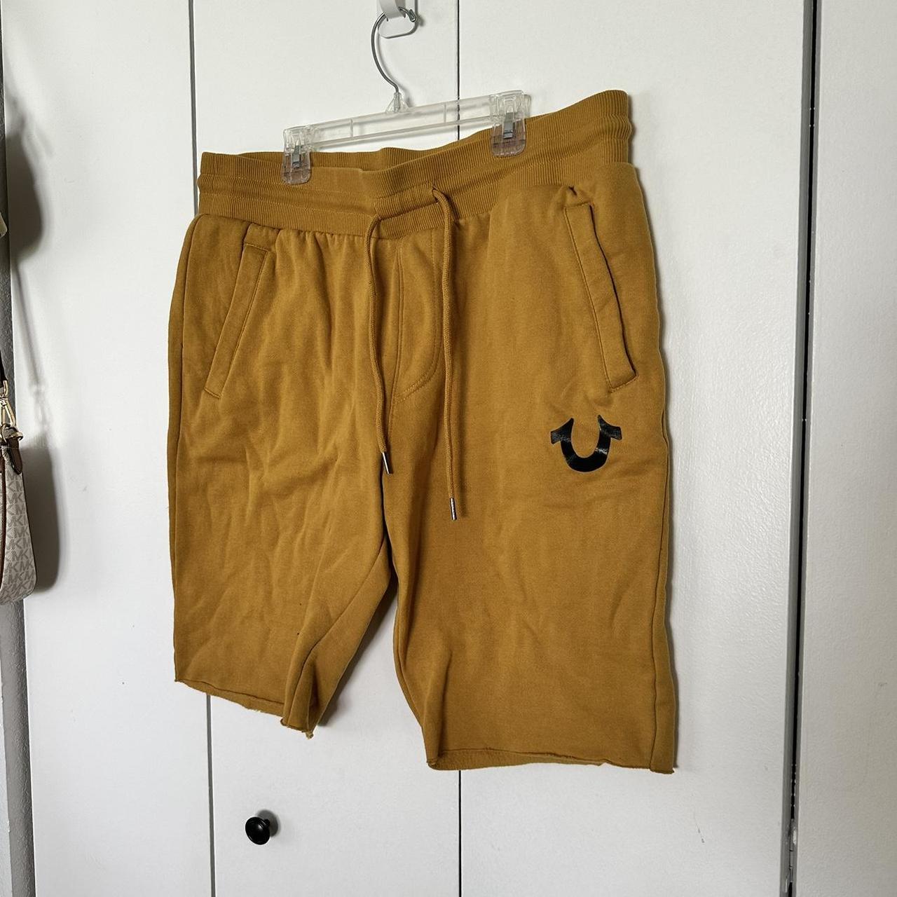 Yellow true sales religion shorts