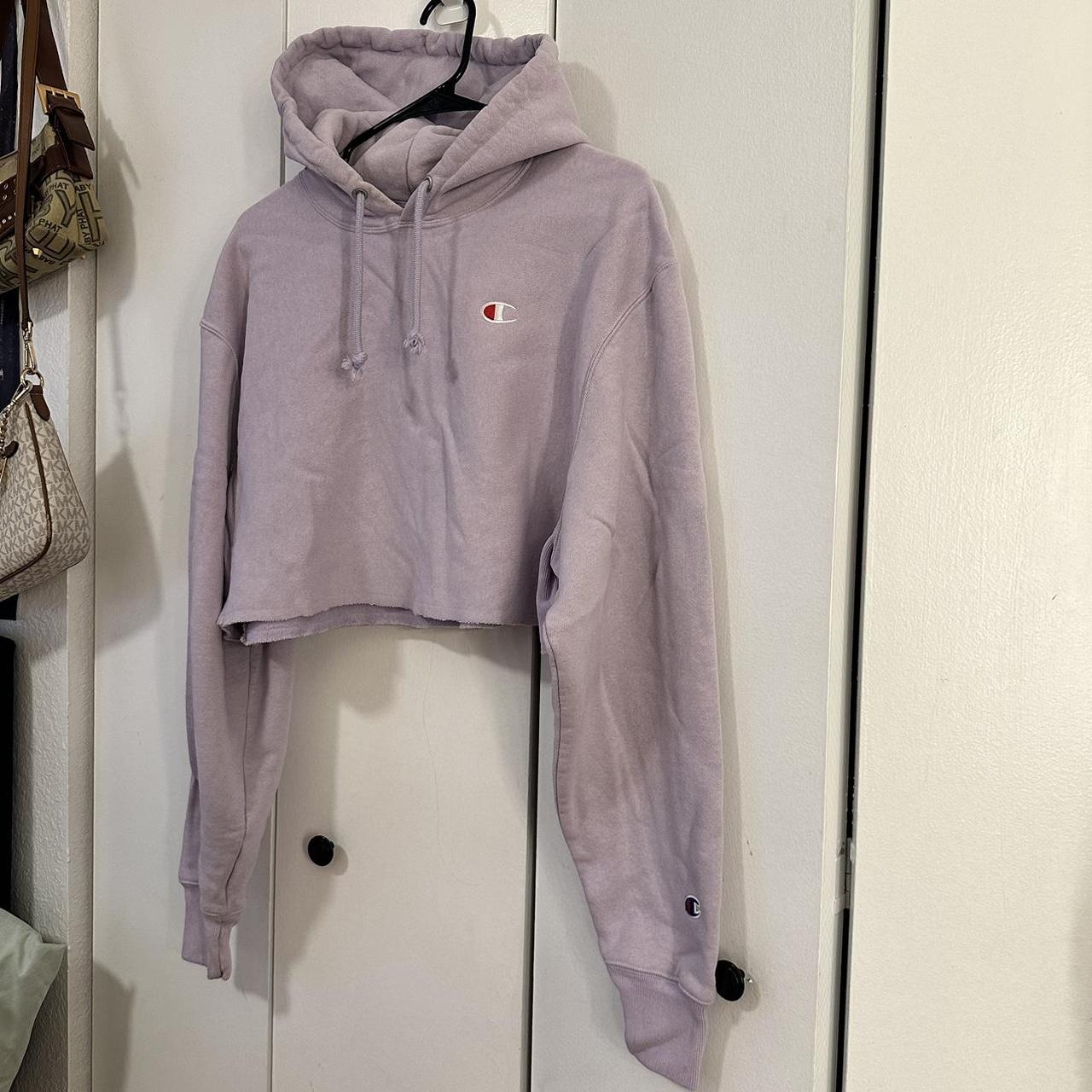 Champion sweater 2025 lavender bag