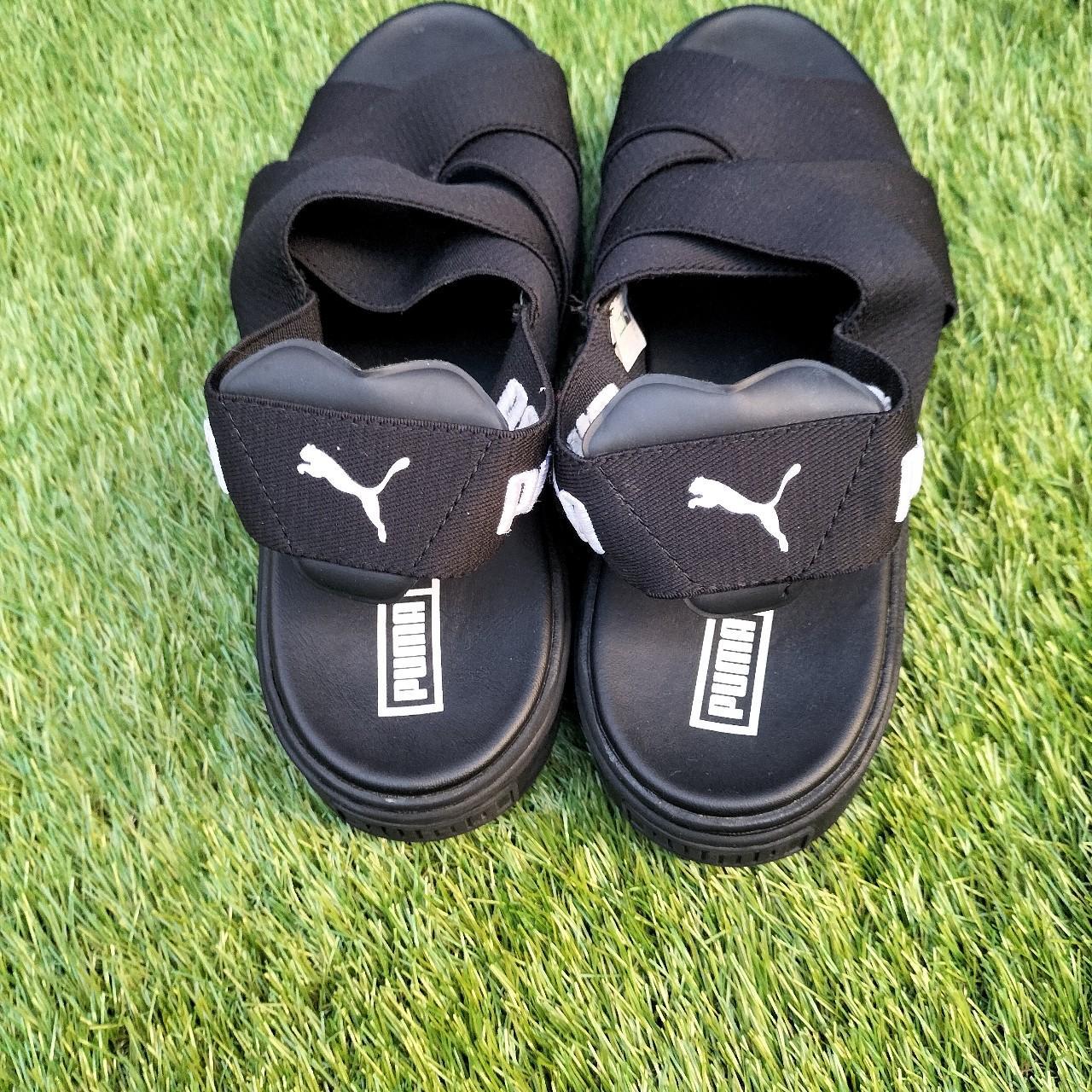 Puma sandals Refer to pictures Depop