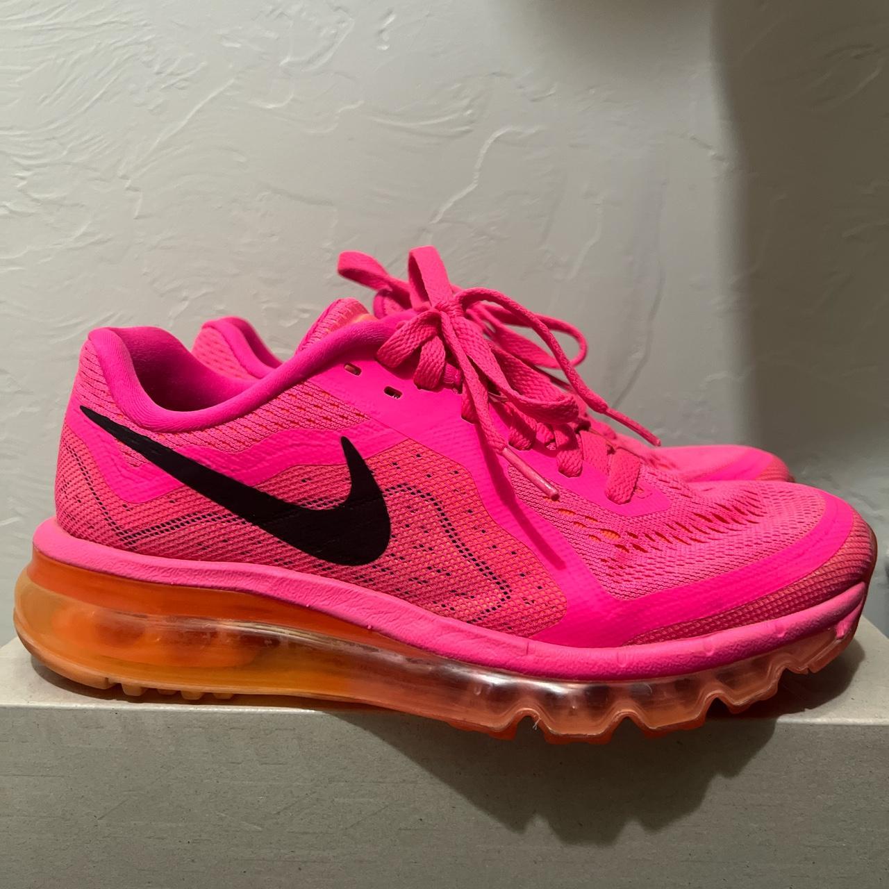 Hot pink nike air max sneakers nike airmax sneakers