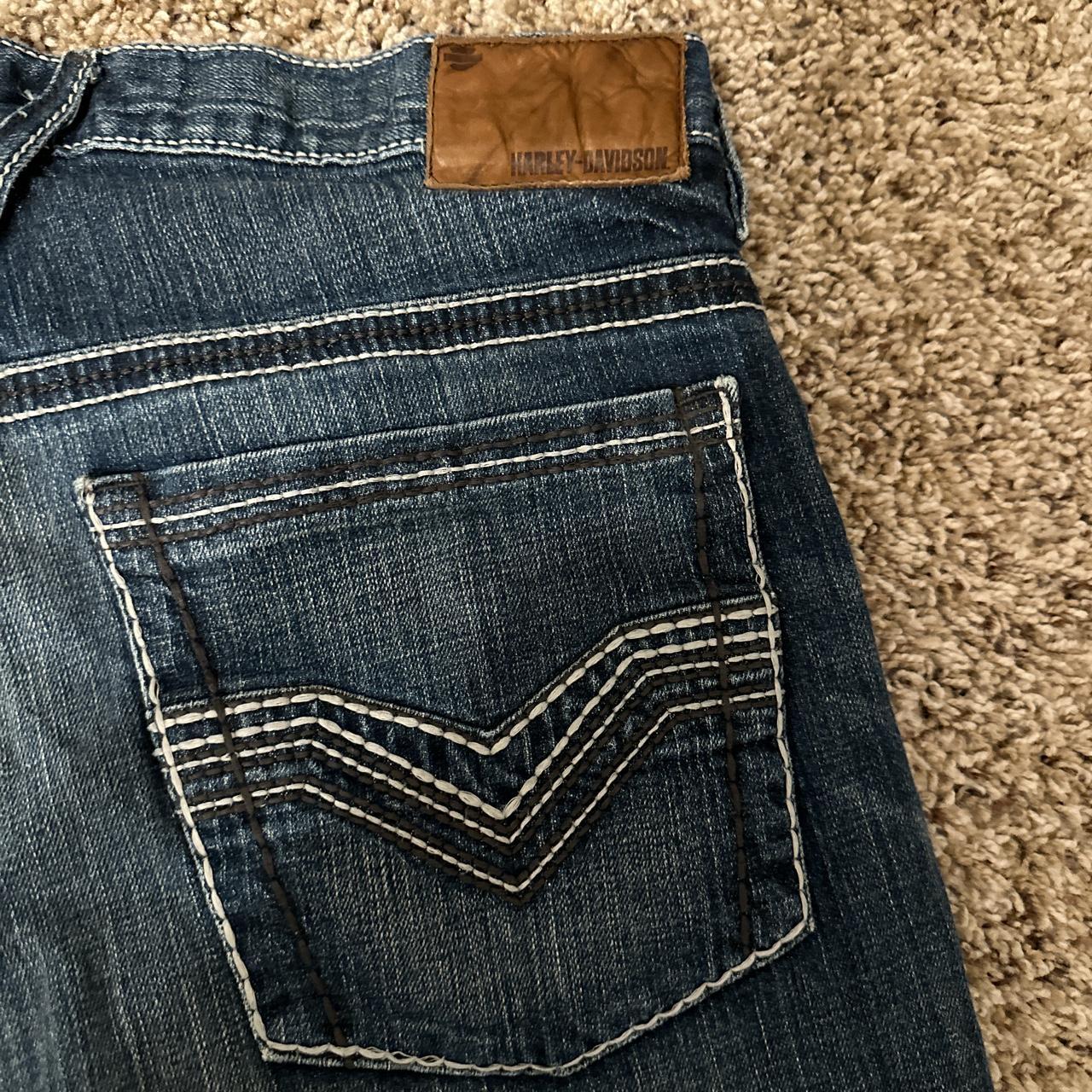 Harley Davidson Men's Jeans Depop