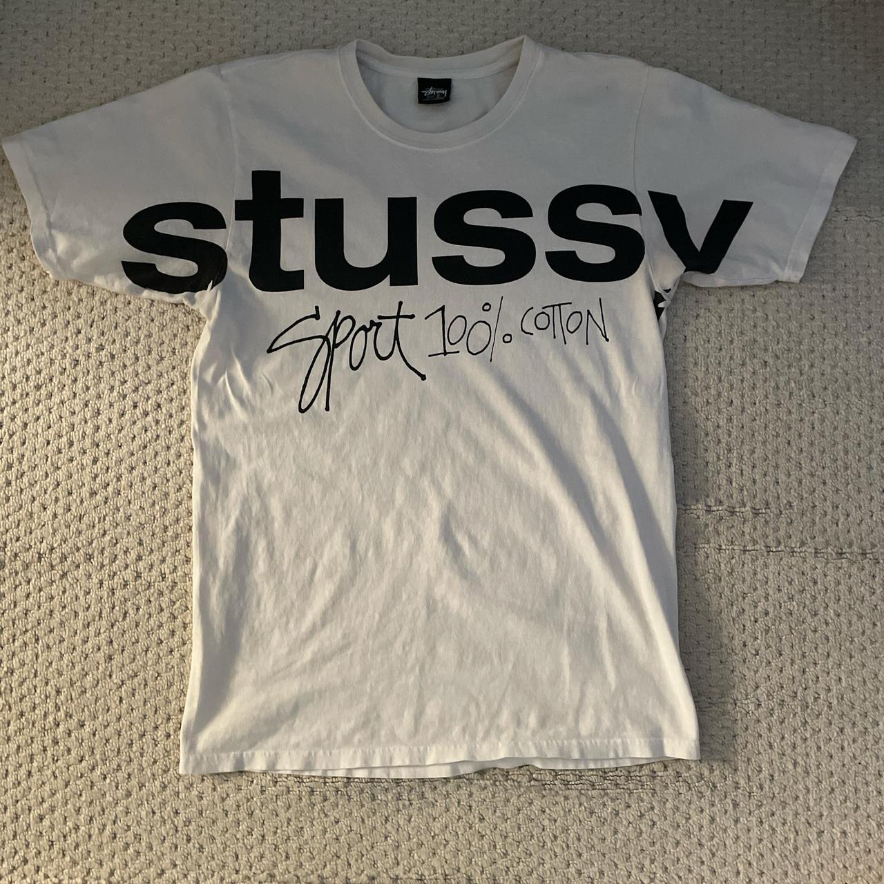 Stussy 5 Sport Tee - White Interested? Read The | Depop