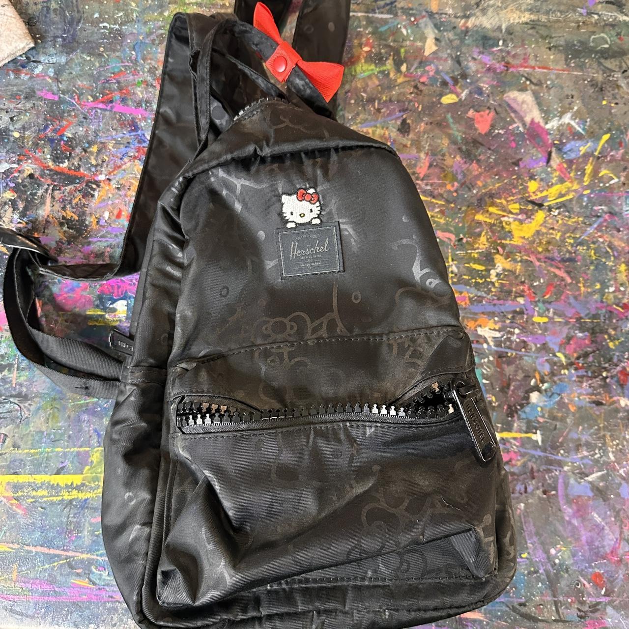 Herschel hello kitty backpack black orders