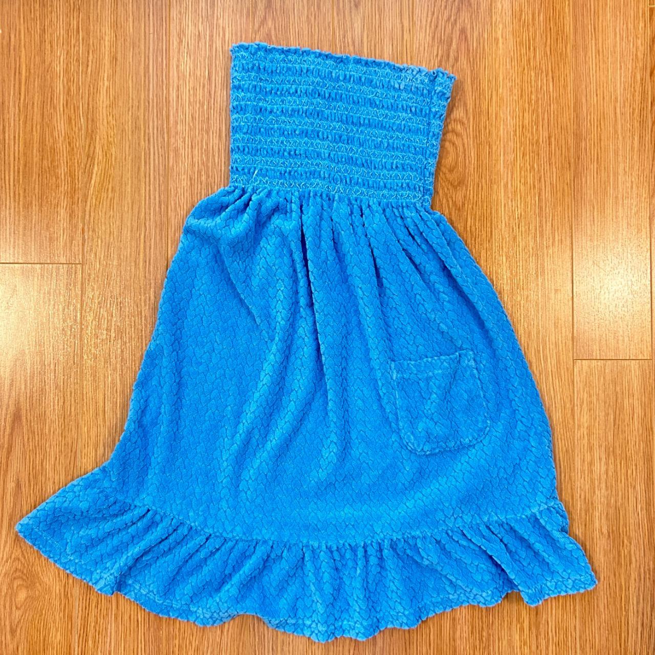 Strapless Terry Cloth Dresses