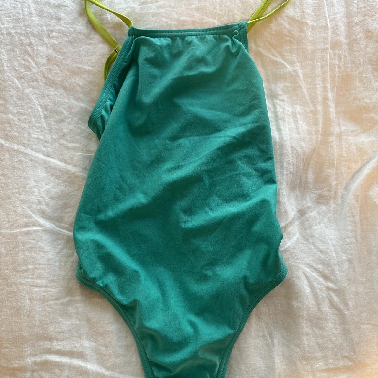 Teal Speedo Bikini Size 30 #speedo #jolyn - Depop