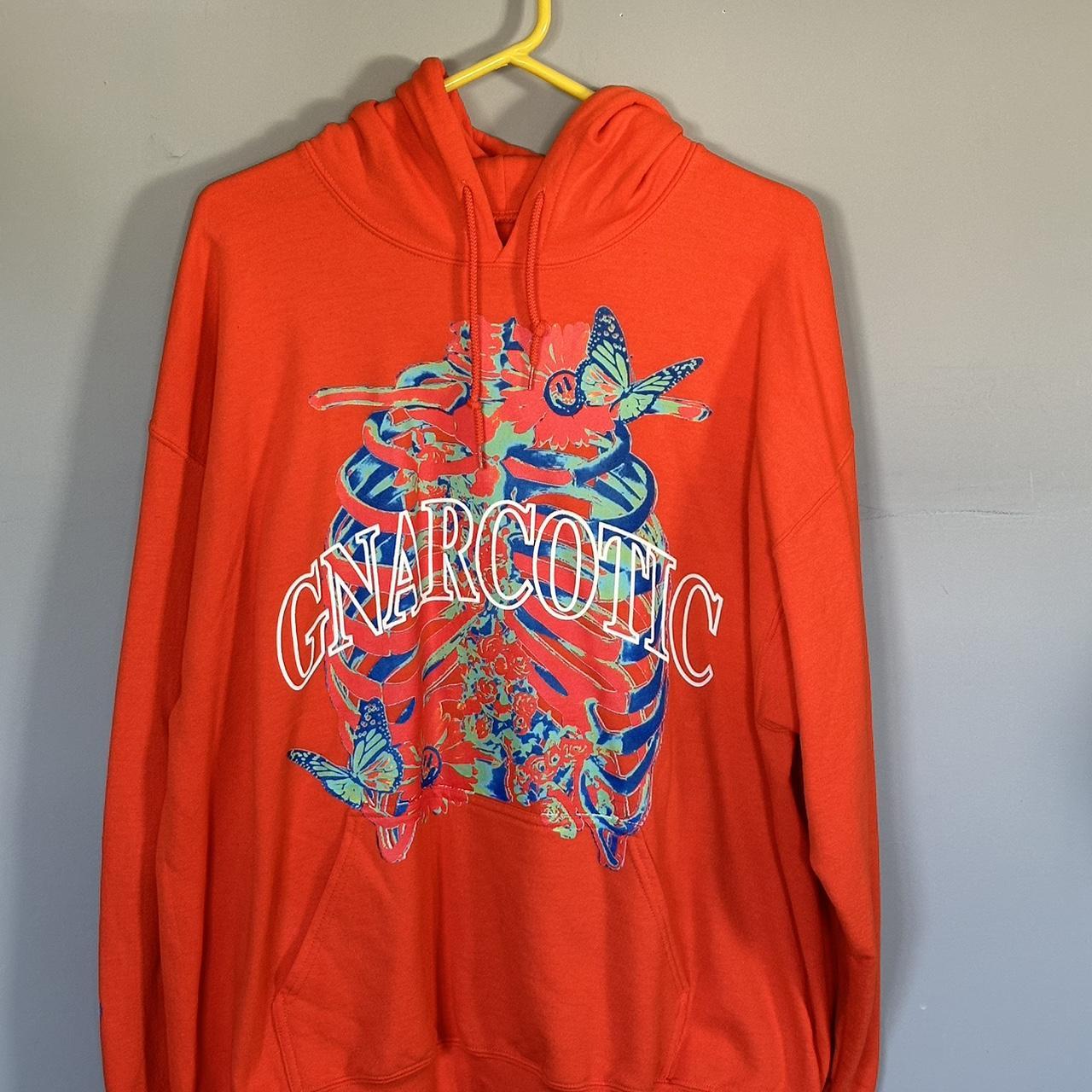 Gnarcotic orange hoodie best sale