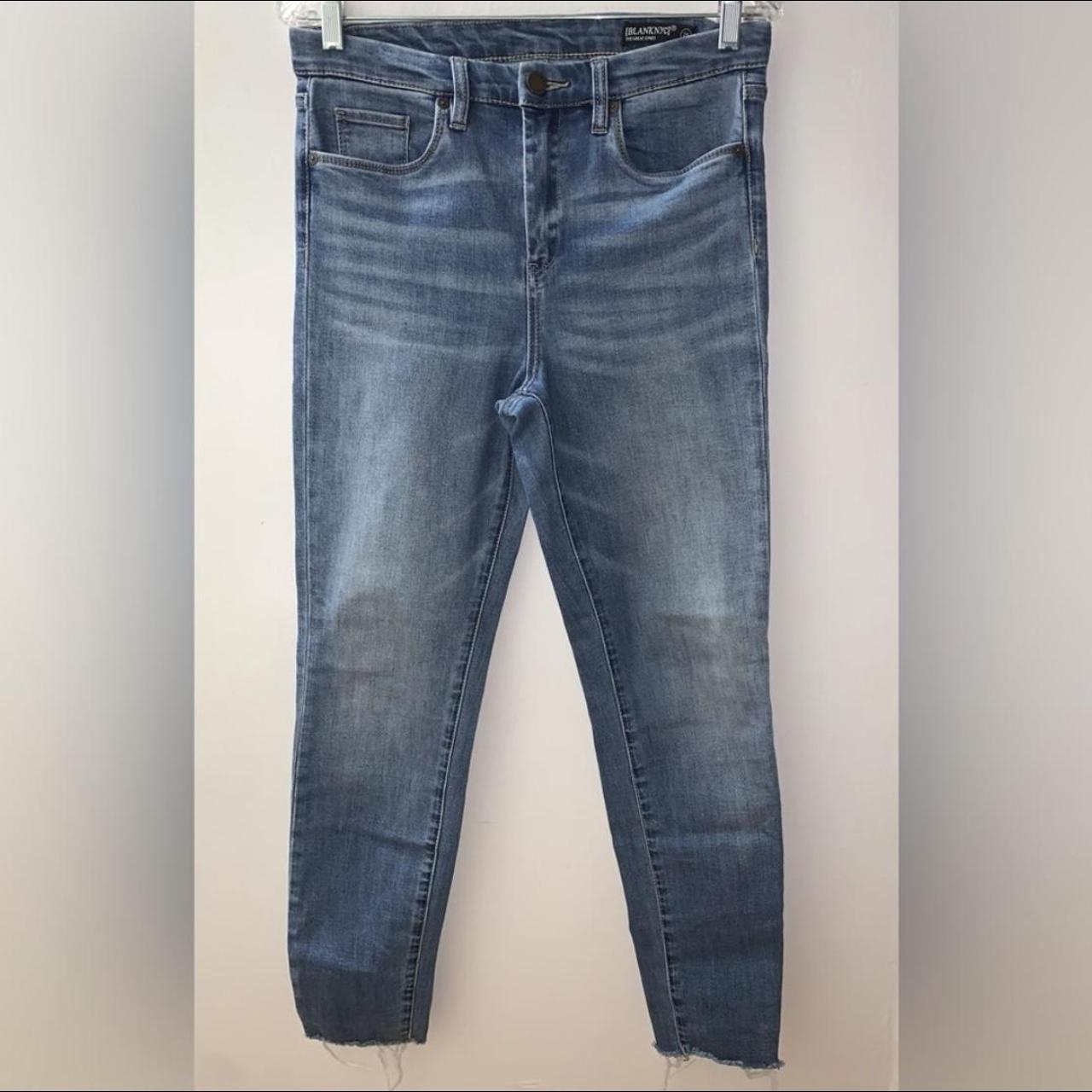 Blank NYC The Great Jones High Rise Skinny Denim... - Depop