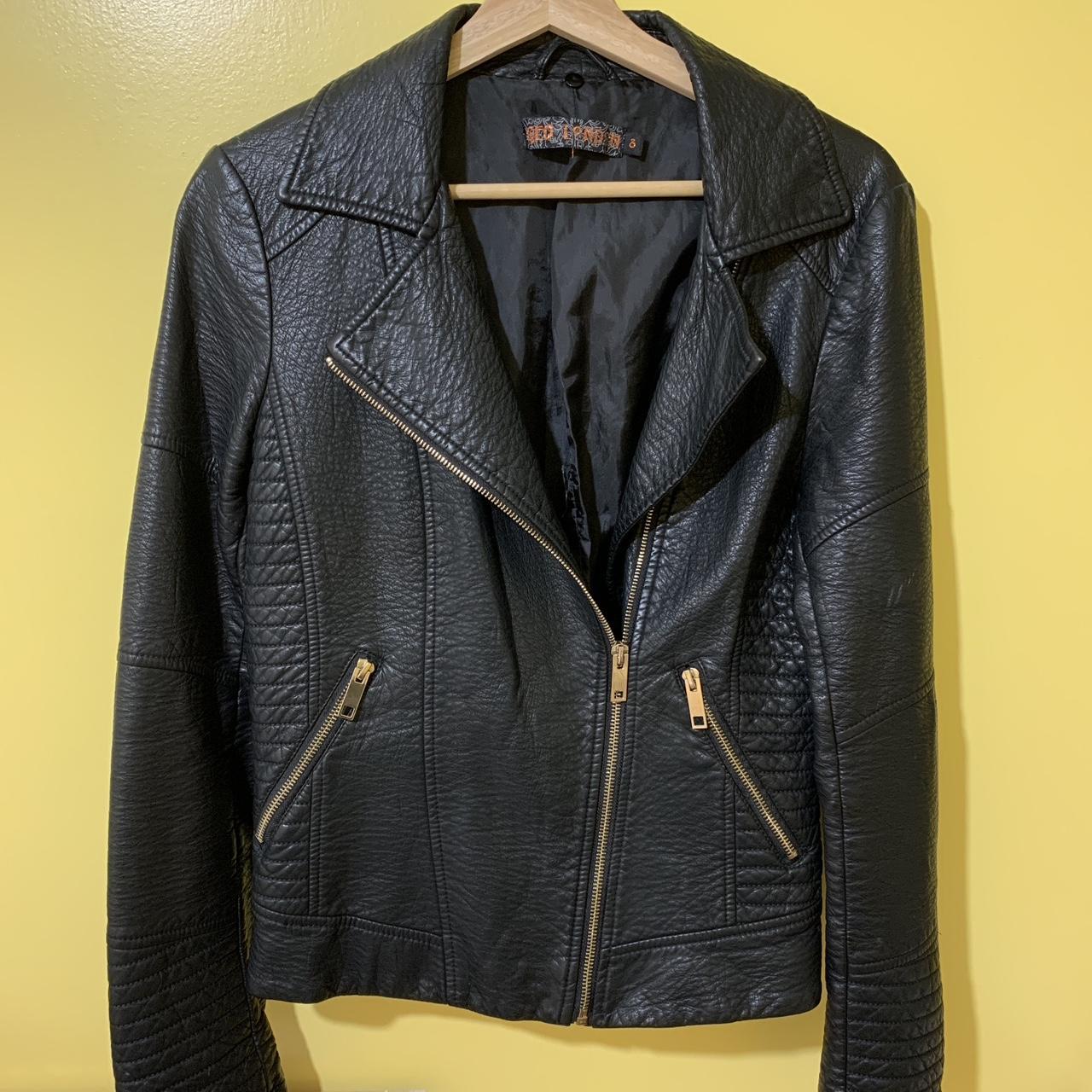 QED London Women's Black Jacket | Depop