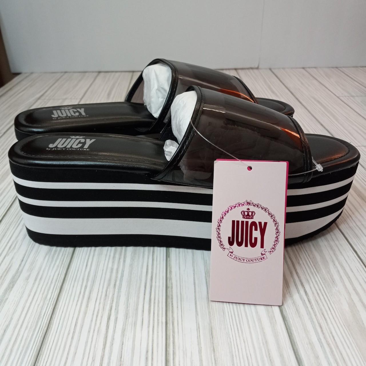 Juicy Couture Y2K good Chunky Platform Sandals