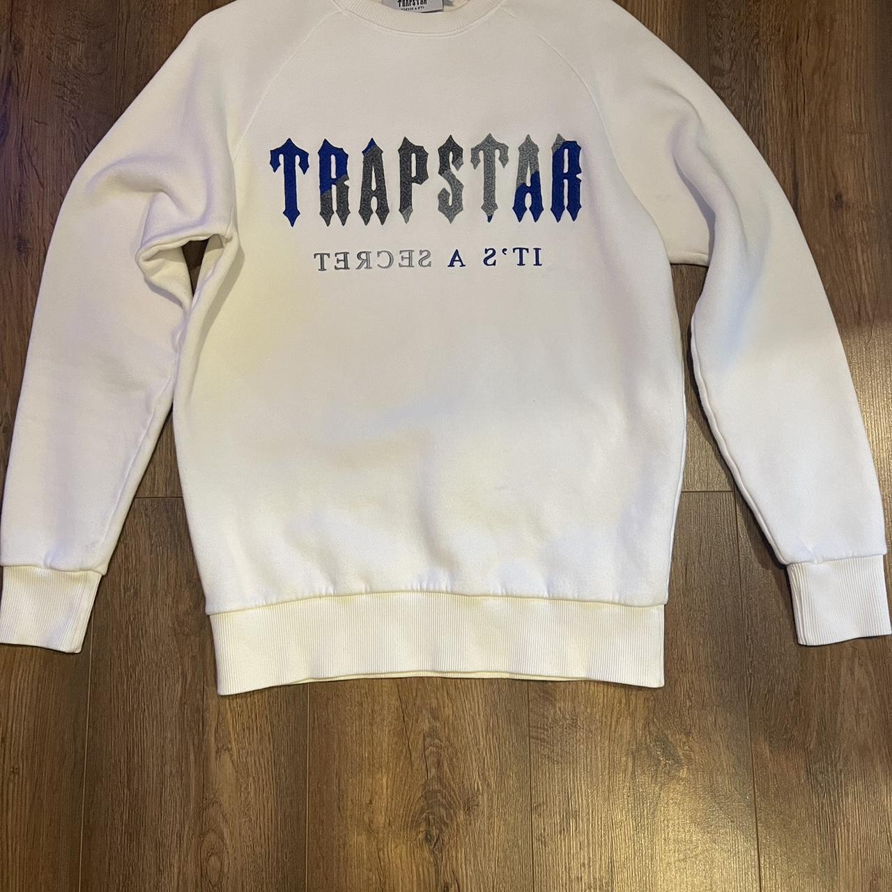 White 2025 trapstar jumper