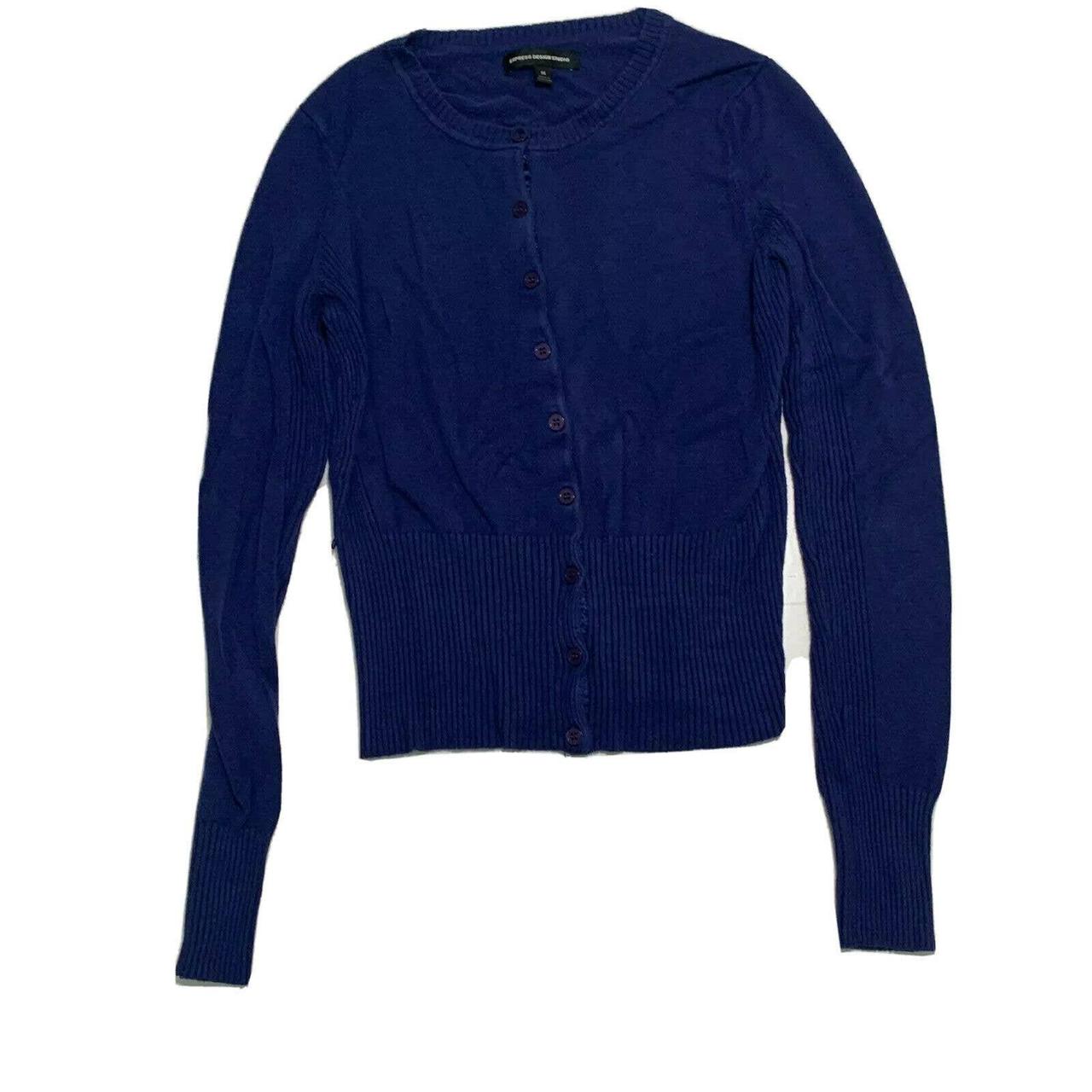 Express discount blue sweater