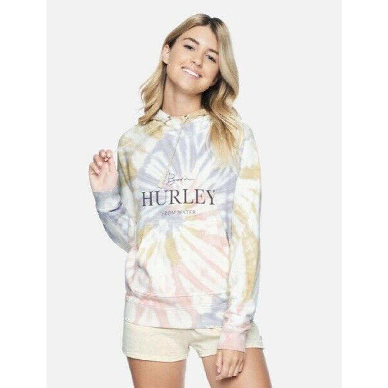 Hurley tie best sale dye hoodie