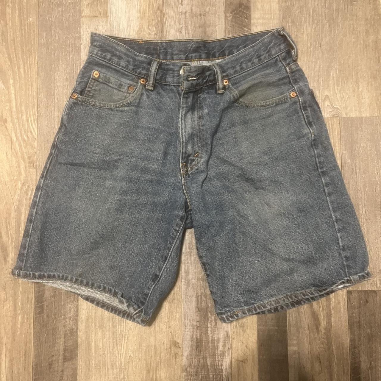 W30 Levi Jorts. small stain on back pocket,... - Depop