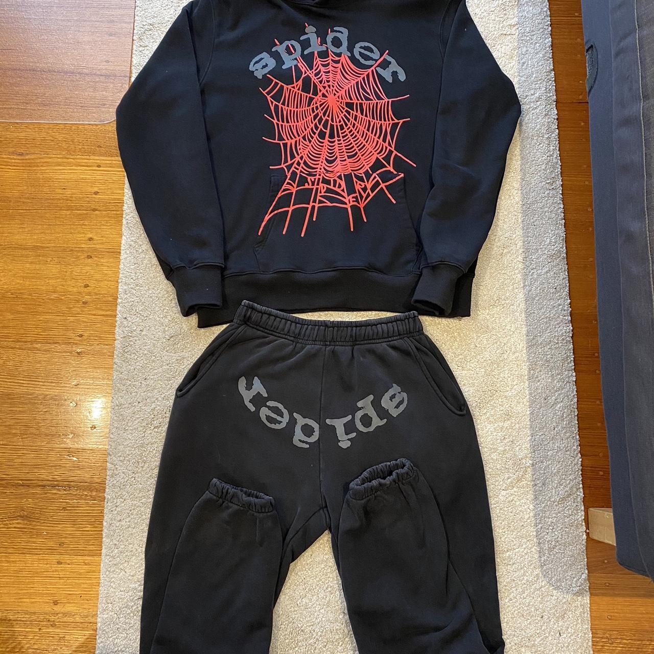 Spider tracksuit 150 for both 90 each Message if... - Depop