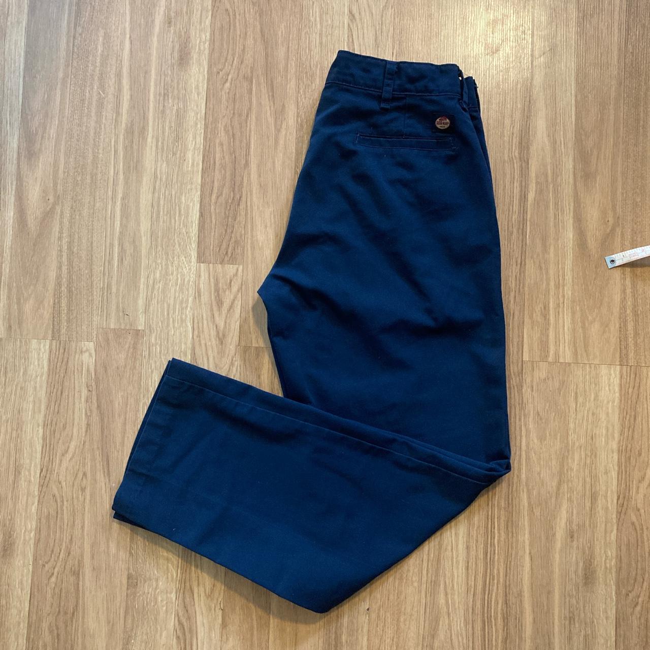 Red Kap Men's Navy Trousers | Depop