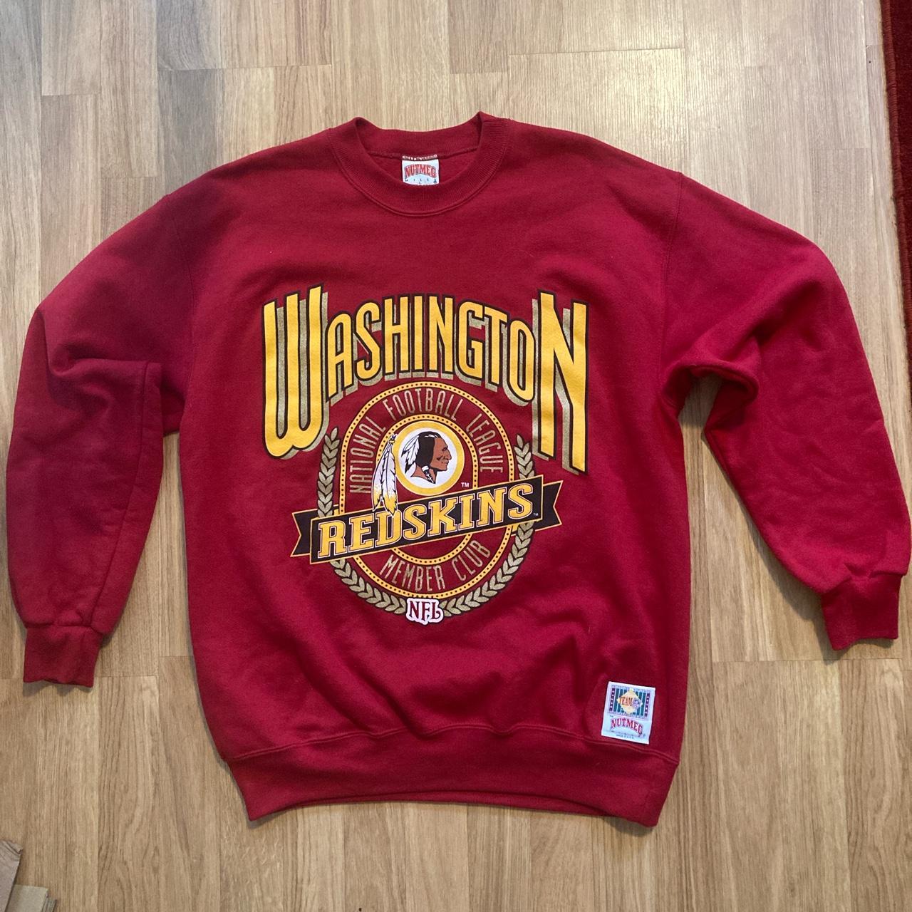 Nutmeg Washington Redskins Vintage NFL Crewneck - Depop