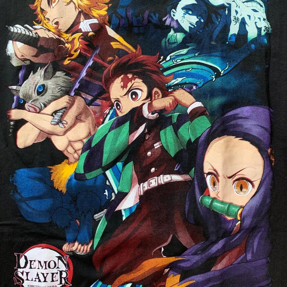 demon slayer tee 2xl #demonslayer #anime #vintage - Depop