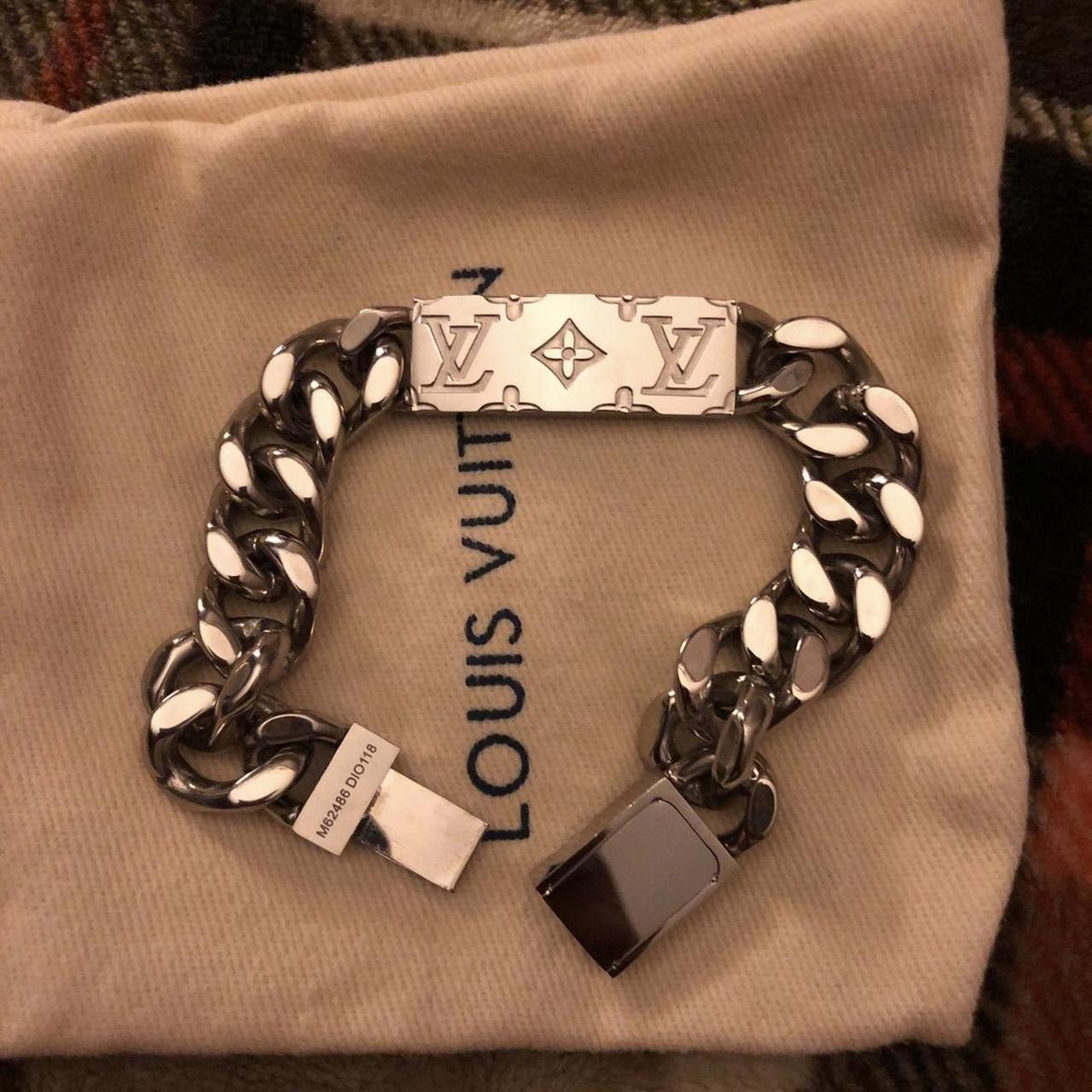 Louis Vuitton Men's Silver Jewellery | Depop