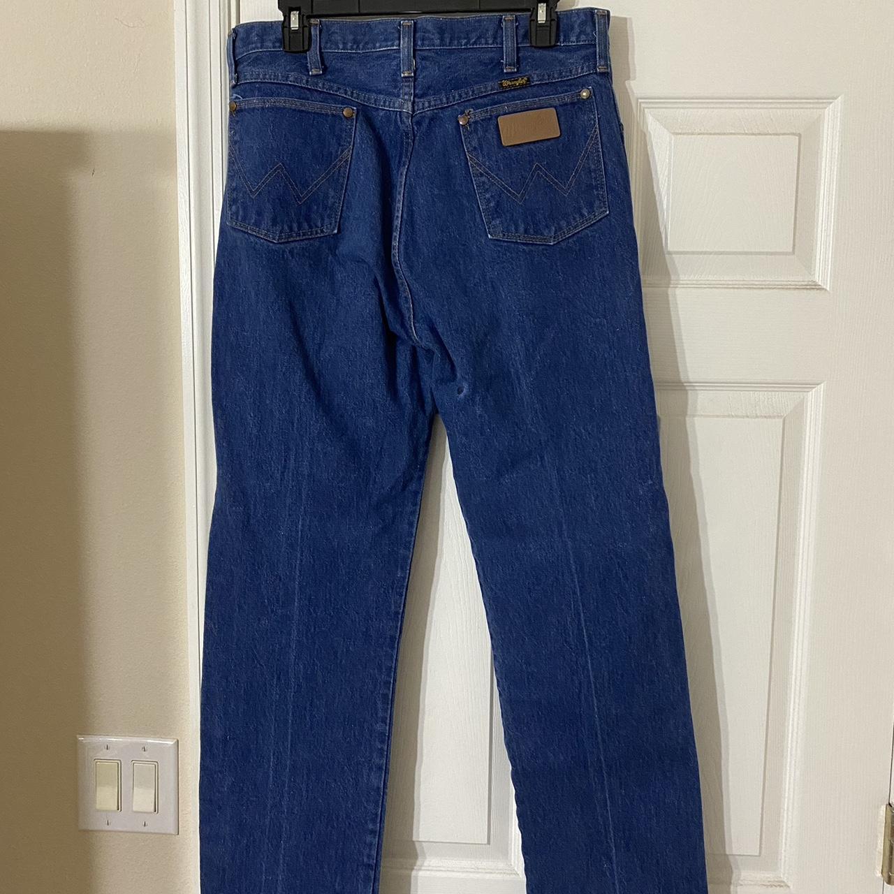 Wrangler Men's Blue Jeans | Depop