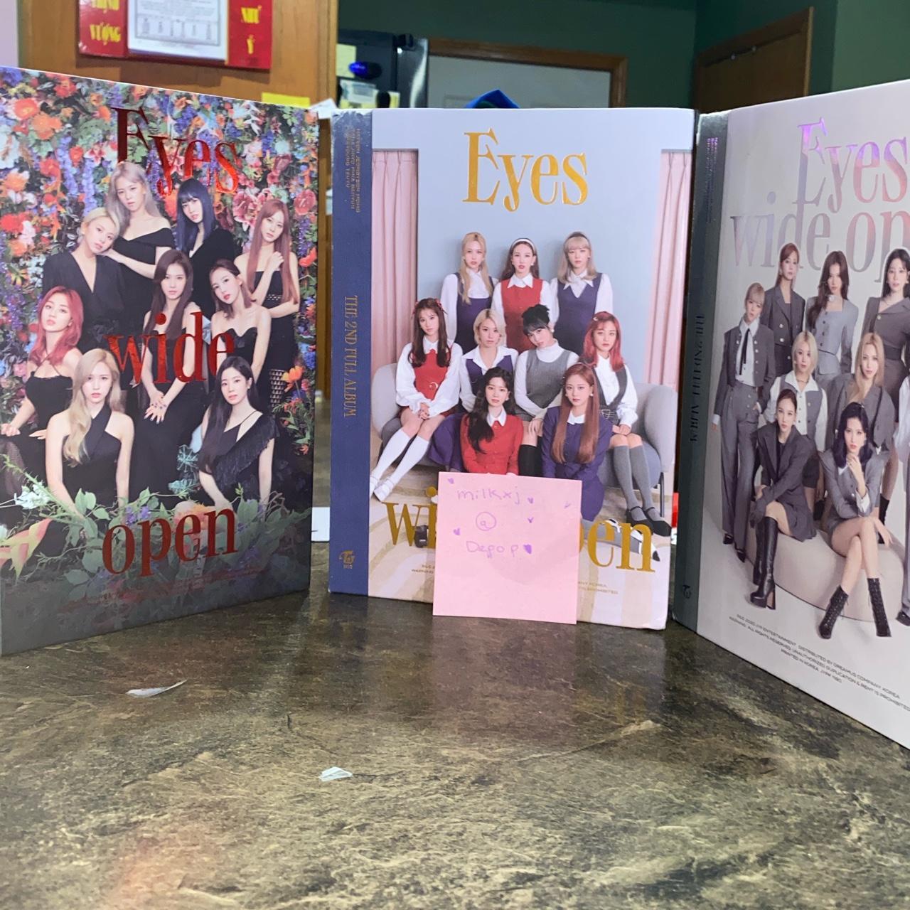 twice eyes wide open album (all… - Depop