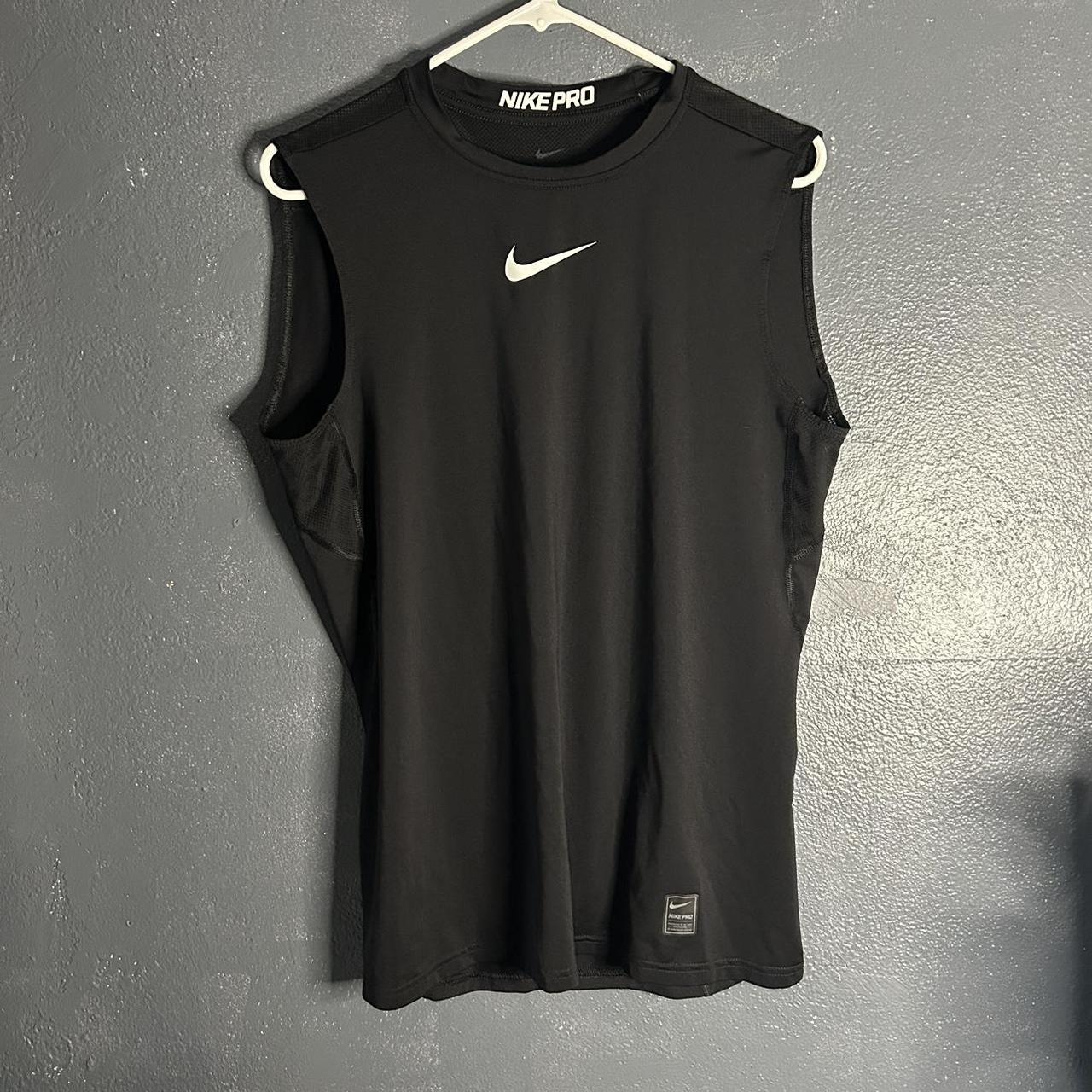 Nike pro dri fit compression tank size medium - Depop