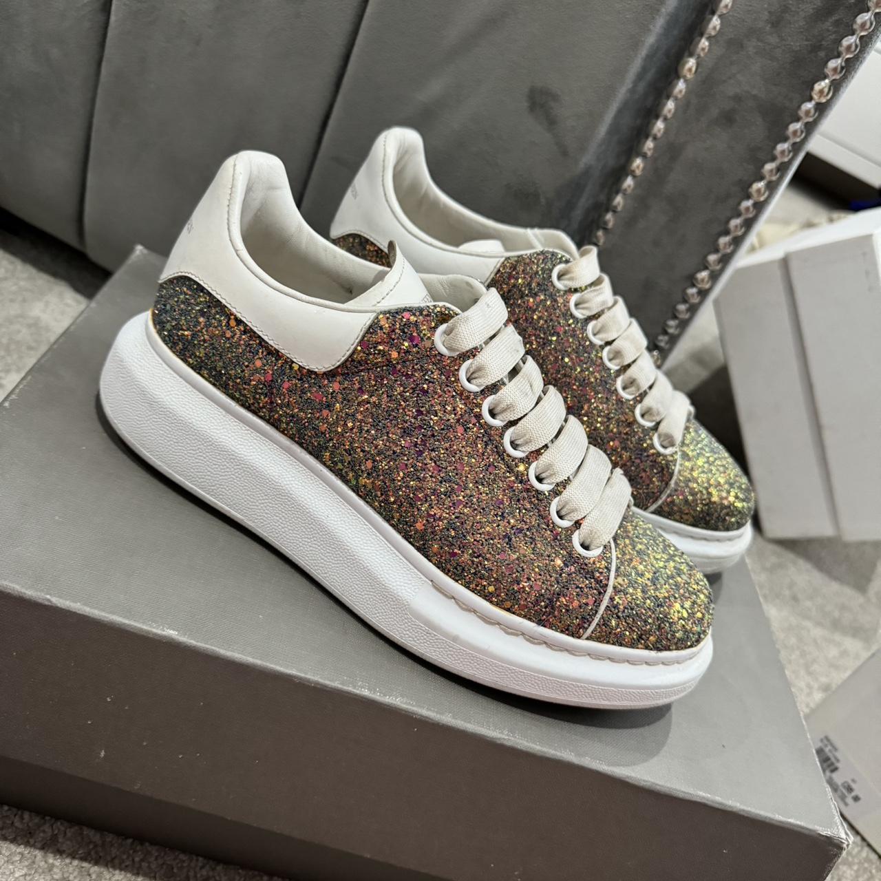 Alexander mcqueen sneakers glitter best sale