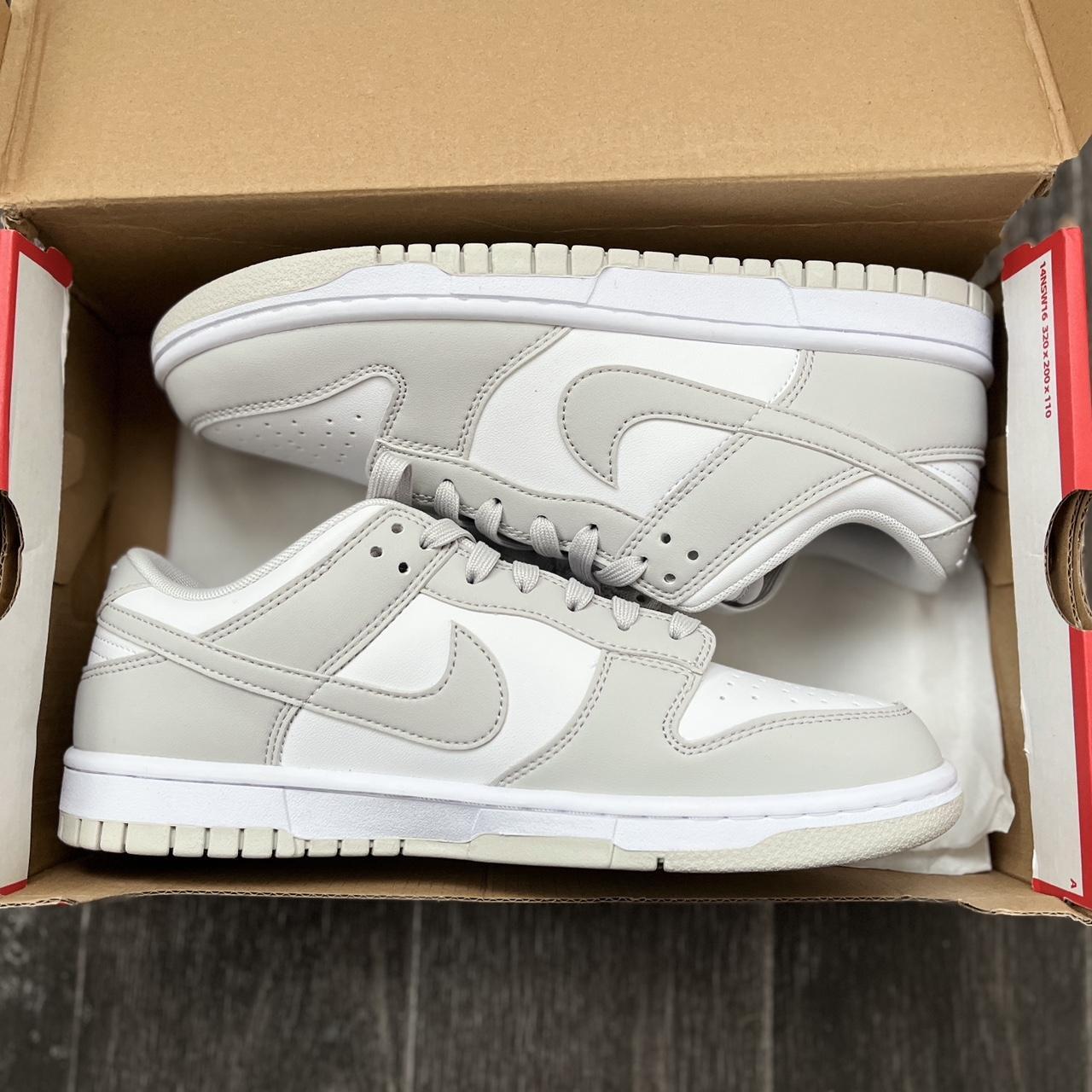 Nike Dunk Low Grey Fog UK Size 8 Clean pair.... - Depop