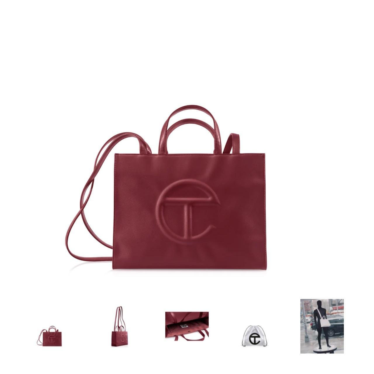 Authentic Telfar Shopping bag Size: Medium Colour:... - Depop