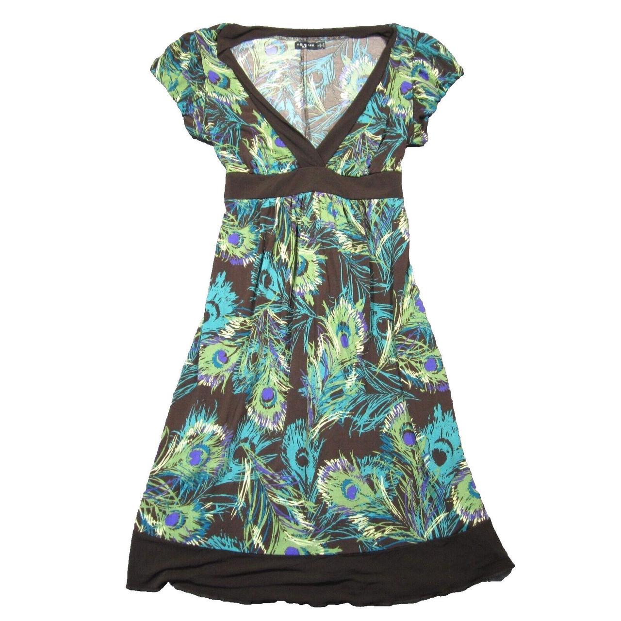 Ruby Rox Women's Dress - Brown/Green - S – Ruby R… - image 1