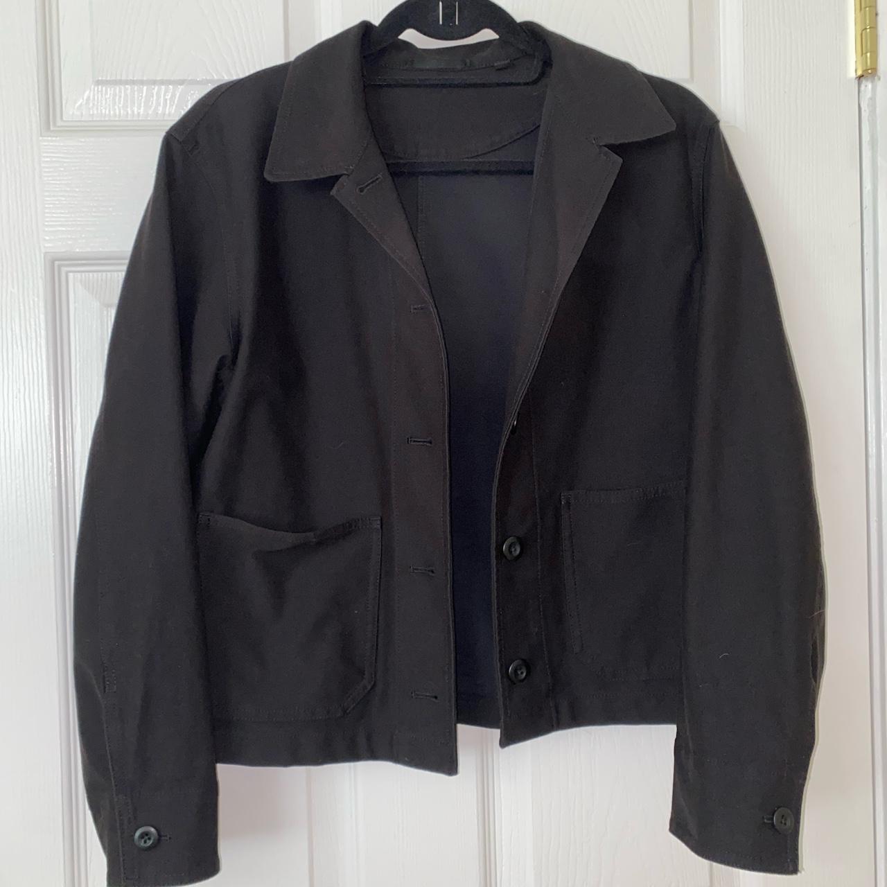 UNIQLO Women's Black Jacket | Depop